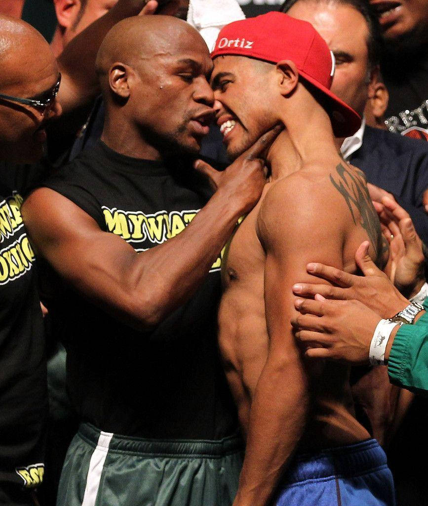 Floyd Mayweather, ring, boxers, SD Phone Wallpaper