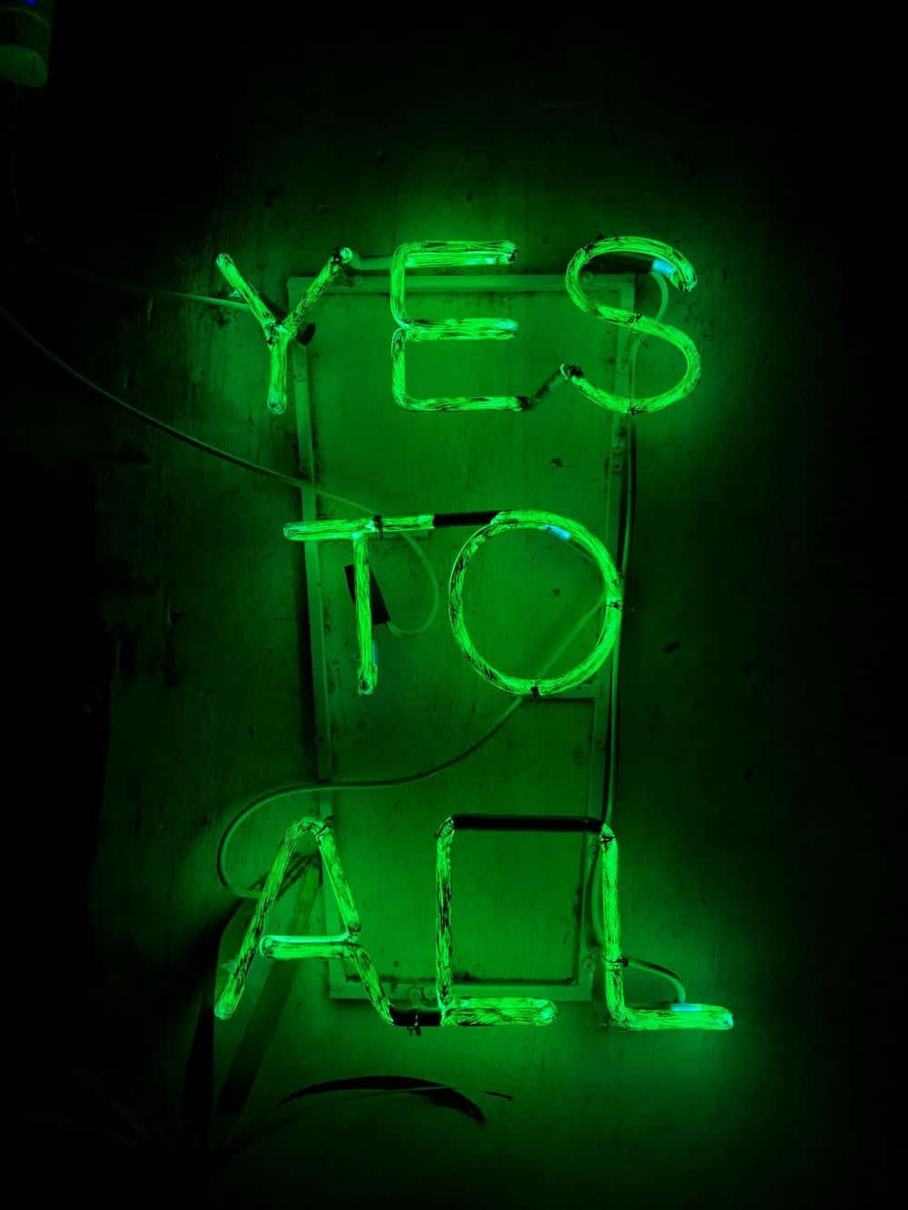 fluorescent 1000 x 1333, multicolored fluorescent tubes, glowing green neon sign, HD Phone Wallpaper