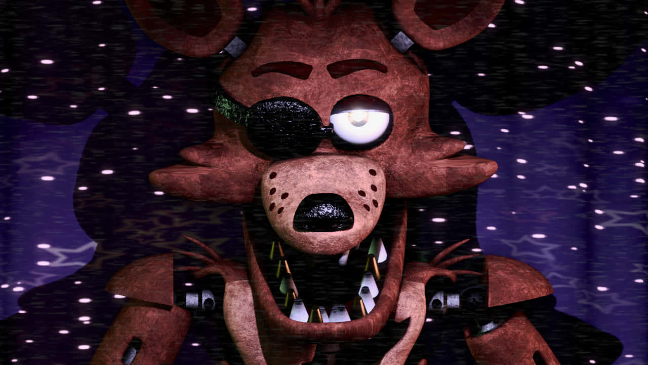 Fnaf Foxy, five nights at freddy's, mechanical grin, HD Desktop Wallpaper