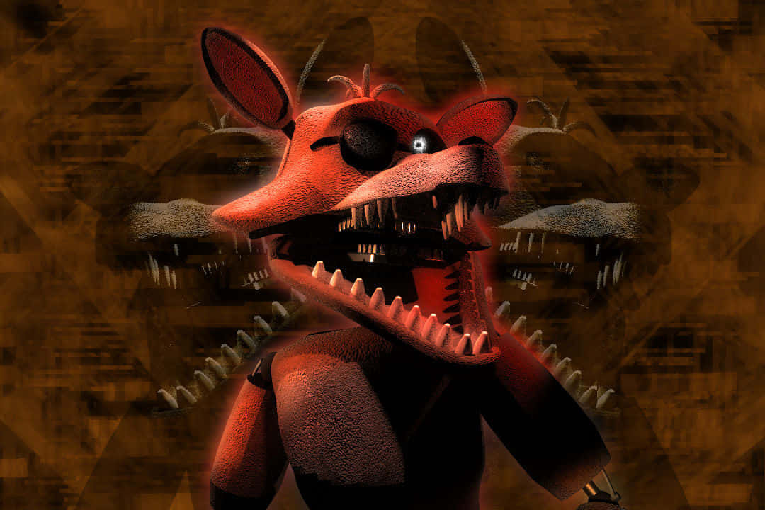 Fnaf Foxy, five nights at freddy's, red animatronic fox, SD Desktop Wallpaper