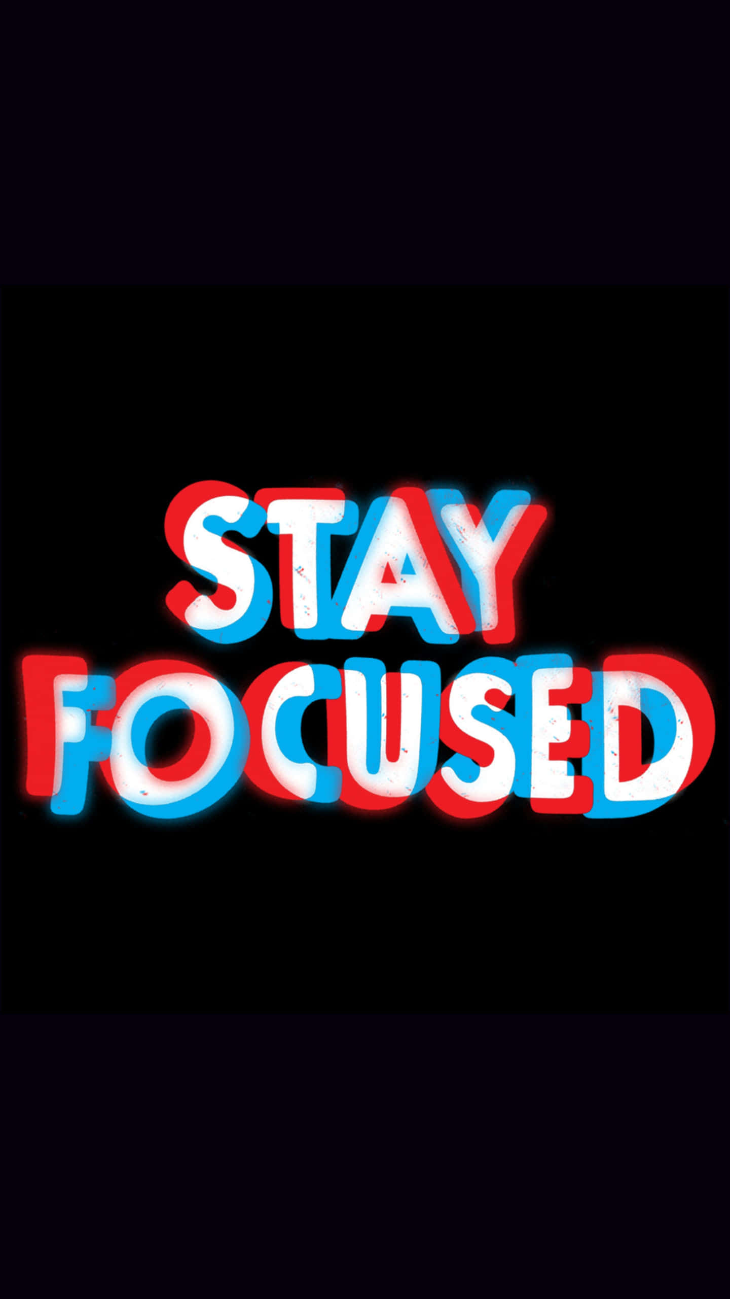 Hypnotic Focused, red, blue, 2K Phone Wallpaper