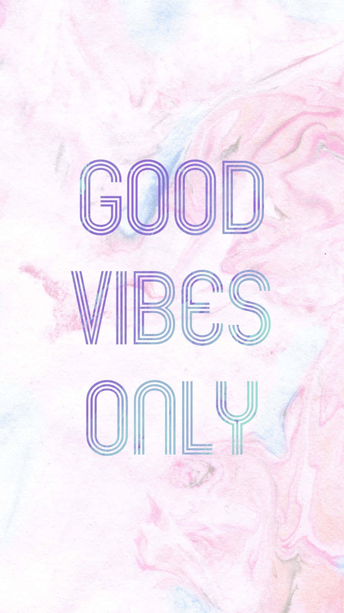 retro font, pastel pink, pastel blue, Full HD Phone Wallpaper