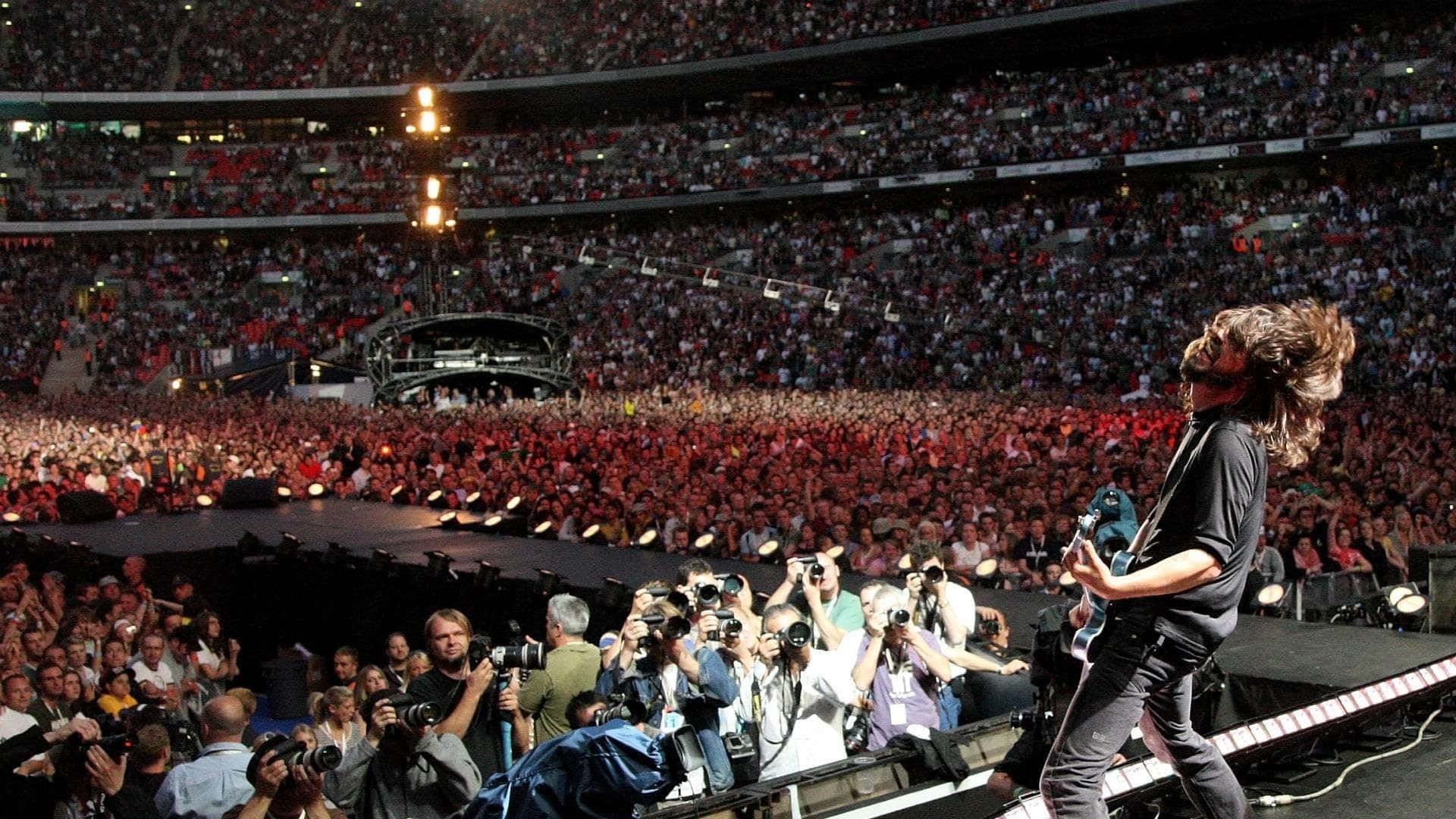 Foo Fighters, live concert, rock guitarist, Full HD Desktop Wallpaper