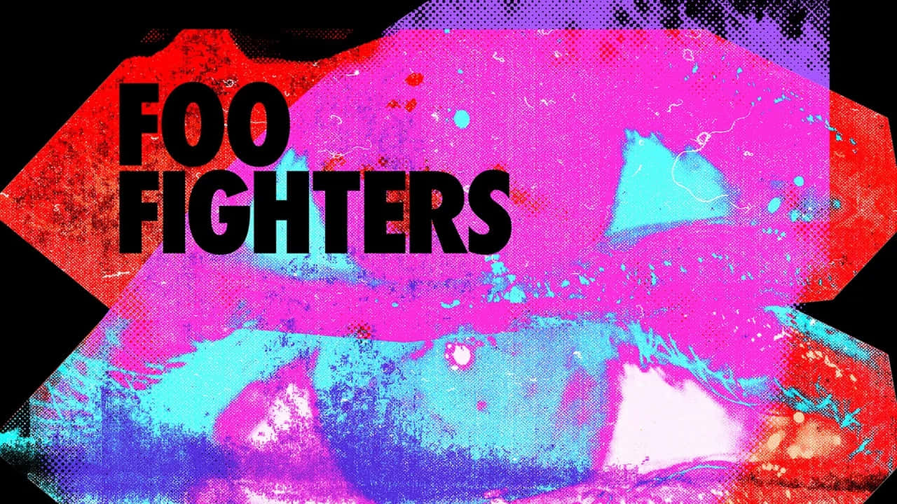 Foo Fighters, pink, cyan, HD Desktop Wallpaper