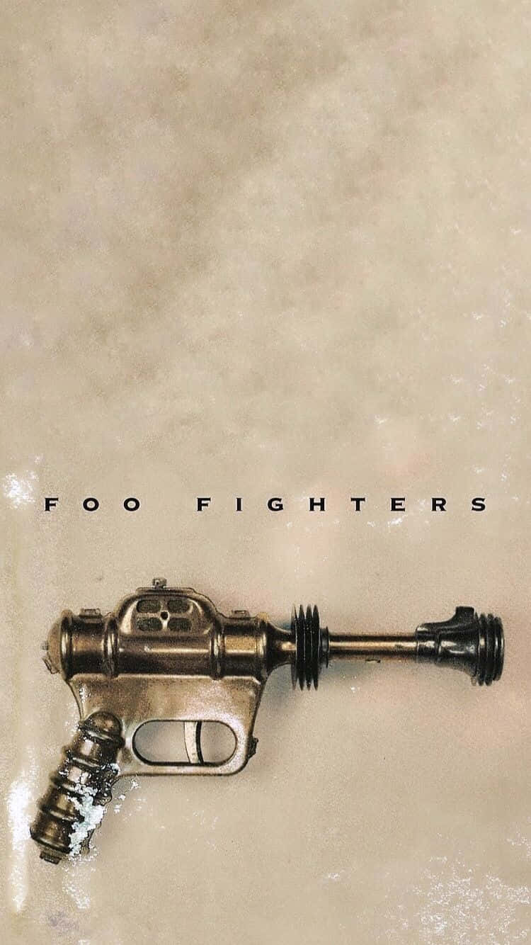 Foo Fighters, ray gun, vintage-style, HD Phone Wallpaper