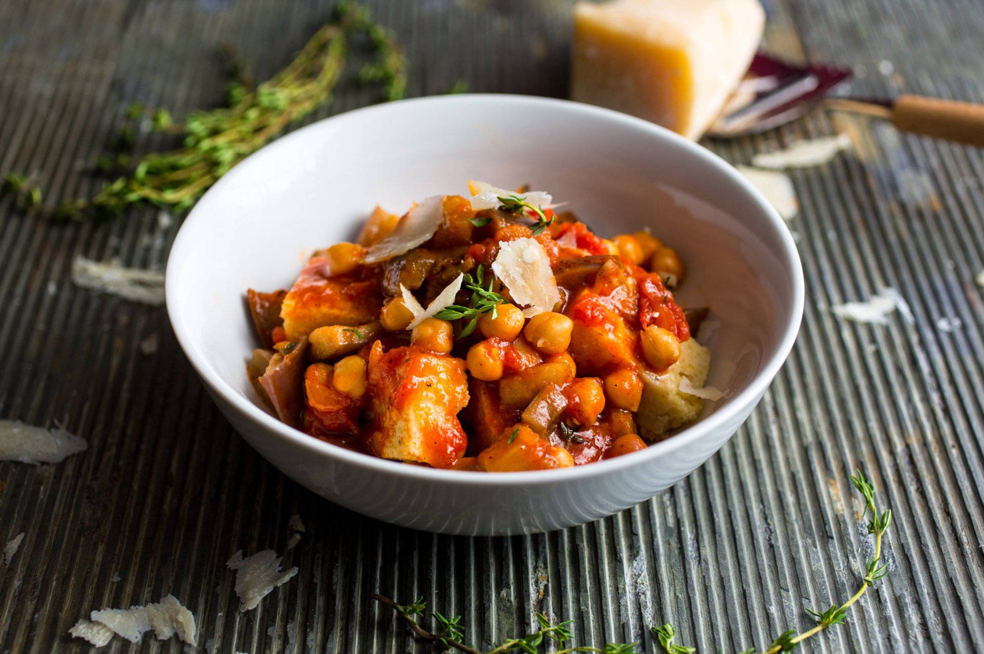 polenta, chickpeas, legumes, Full HD Desktop Wallpaper