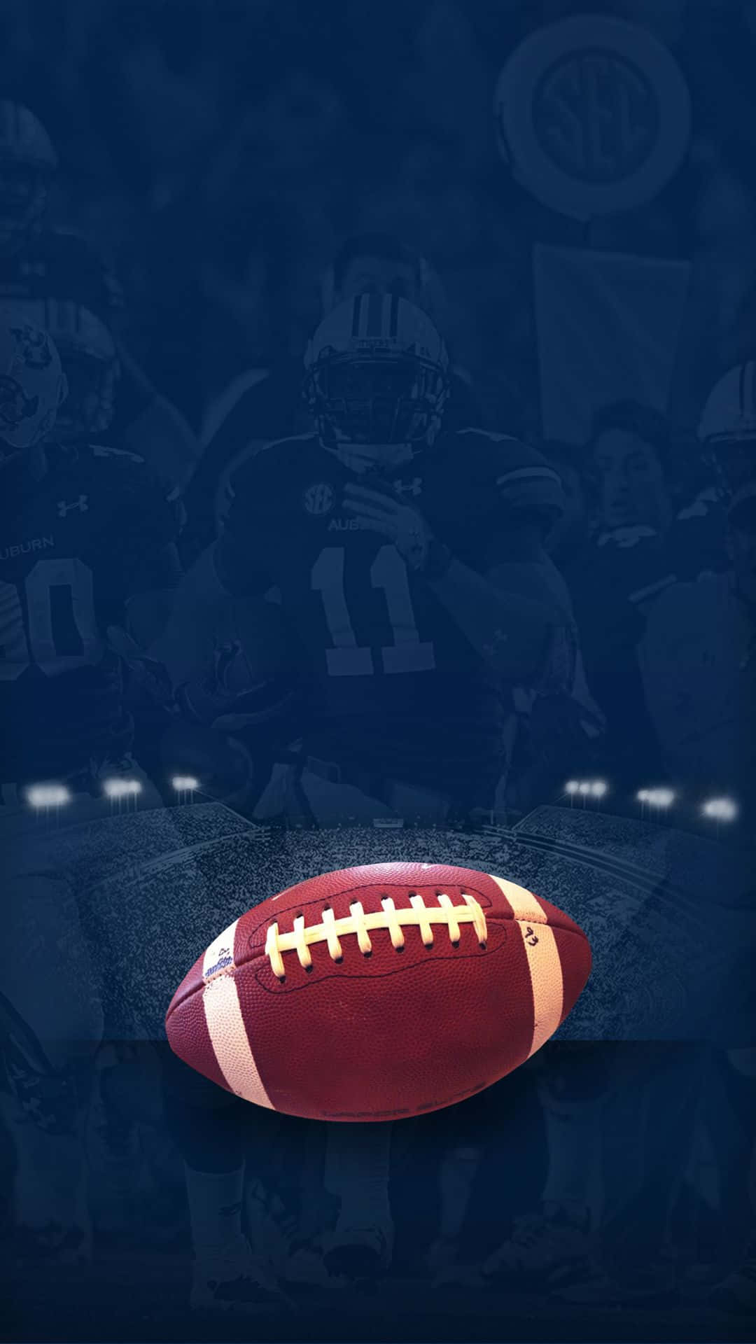 Football Galaxy, red leather football, white laces, Full HD Phone Wallpaper