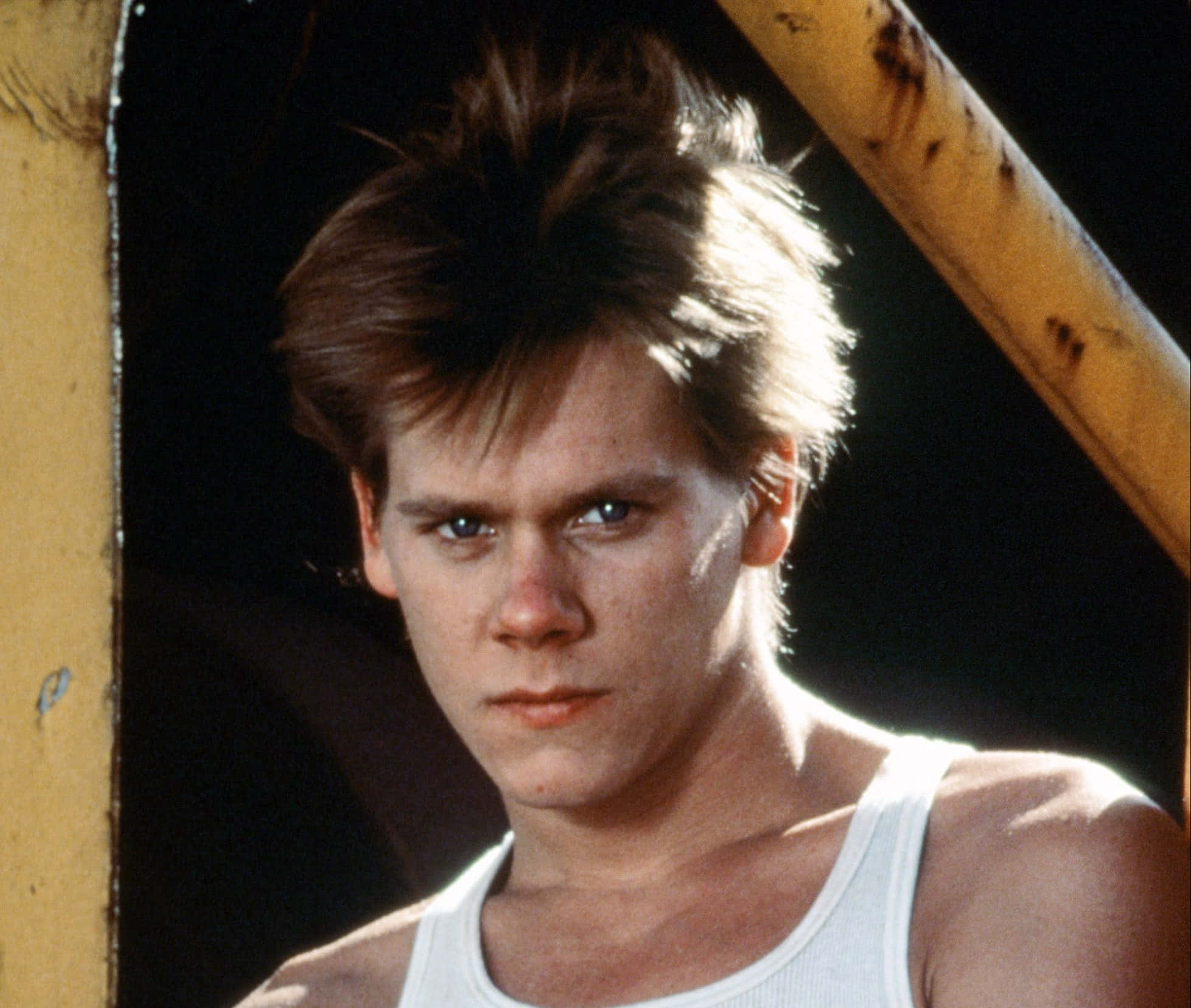 Footloose, iconic male character, spiky brown hair, Full HD Desktop Wallpaper