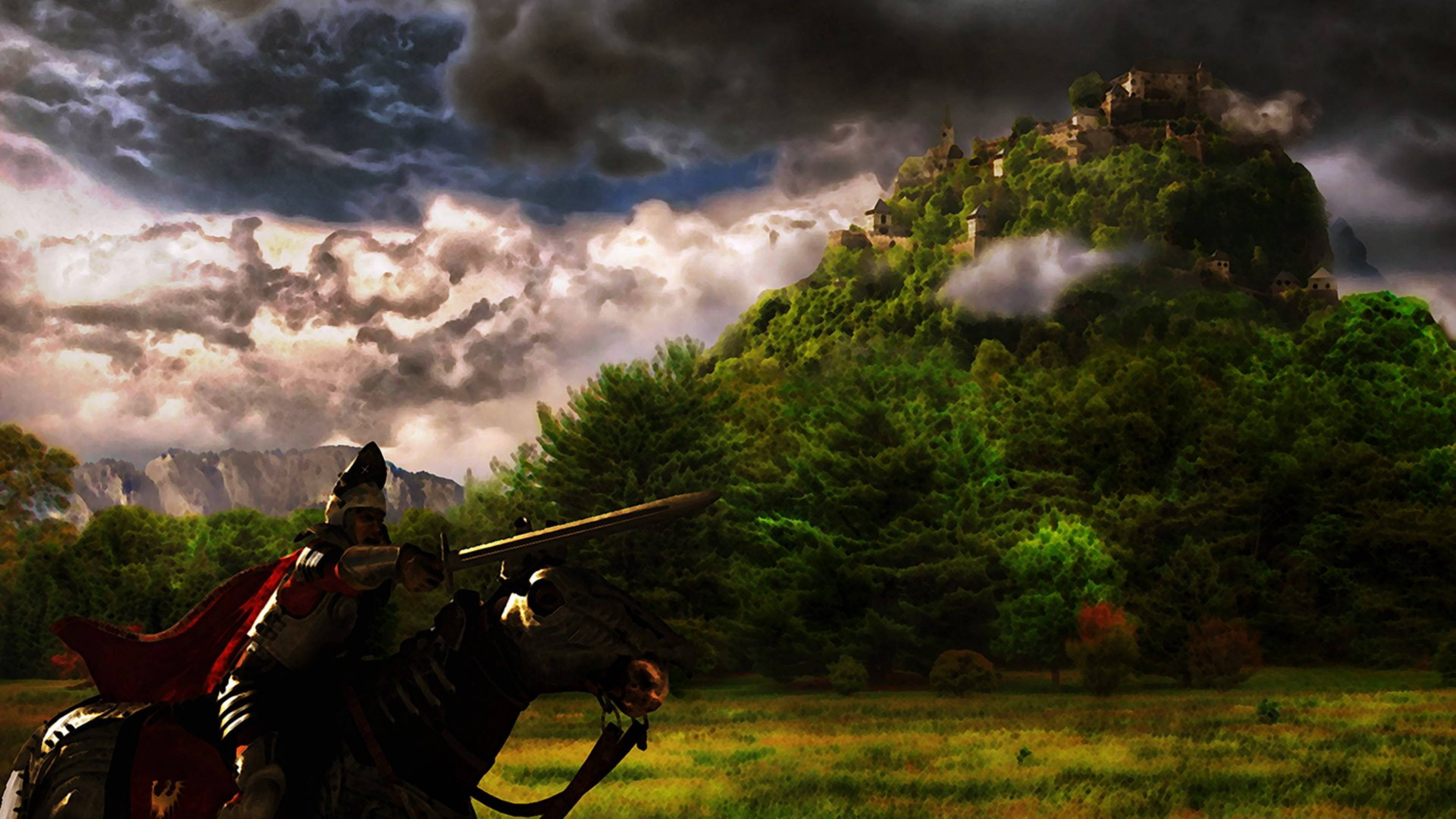 For Honor, knight, armor, 4K Desktop Wallpaper