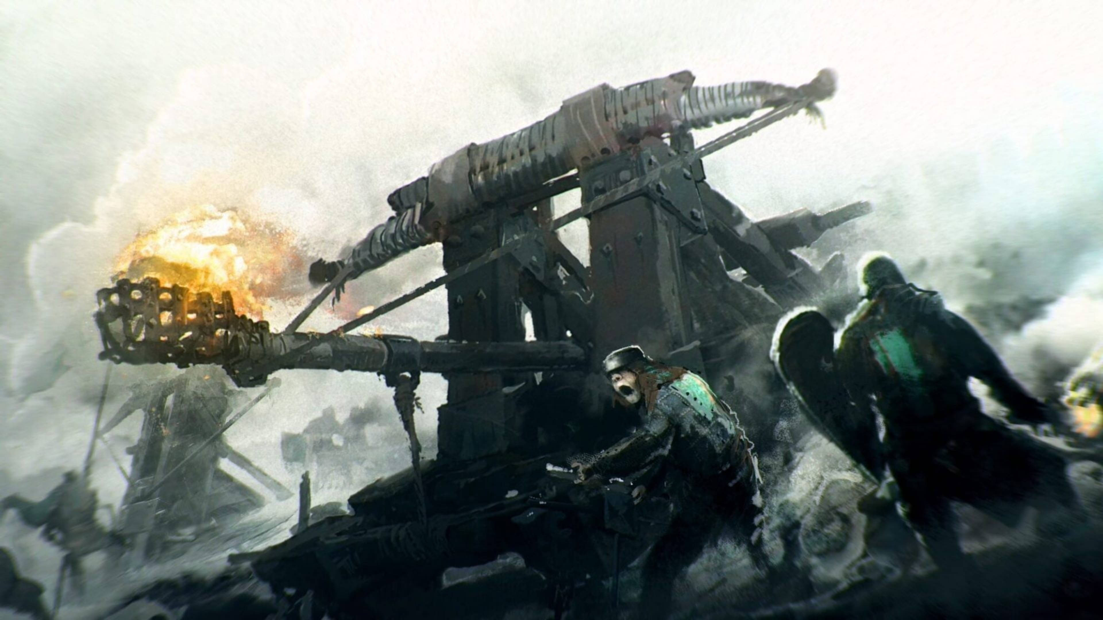 For Honor, siege engine, blazing projectile, 4K Desktop Wallpaper
