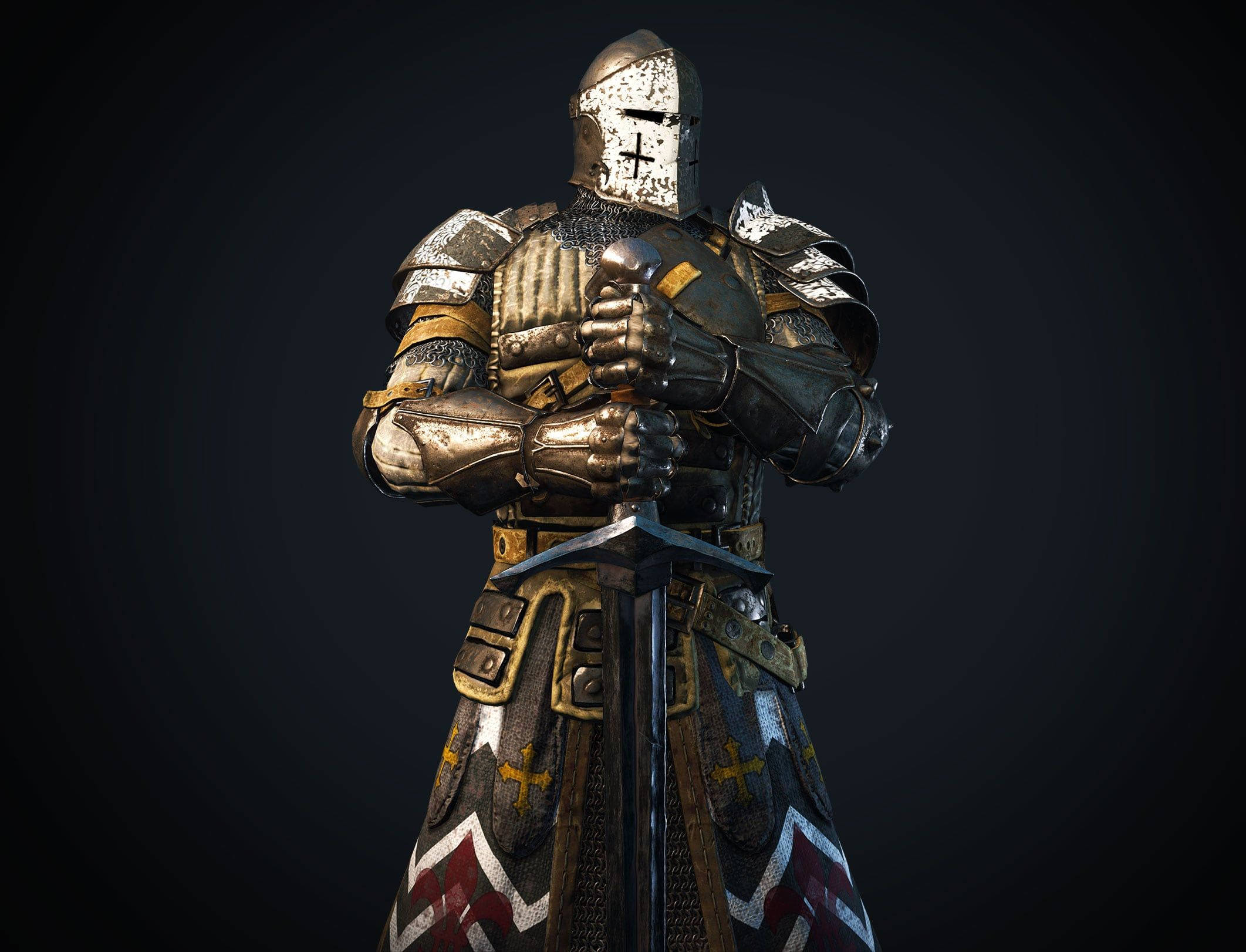 For Honor Conqueror, knight, medieval armor, Full HD Desktop Wallpaper
