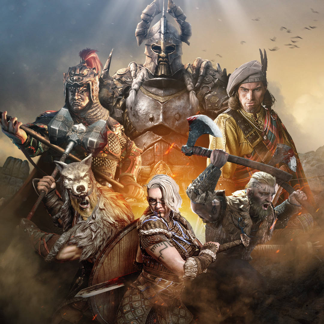 For Honor Conqueror, Conqueror, armored warriors, SD Desktop Wallpaper