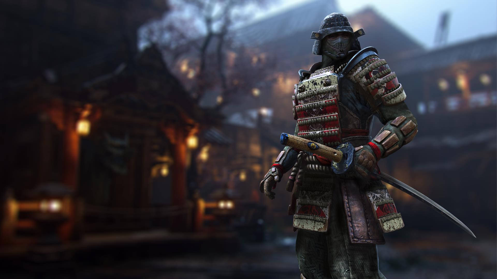 For Honor Conqueror, samurai warrior, katana, Full HD Desktop Wallpaper
