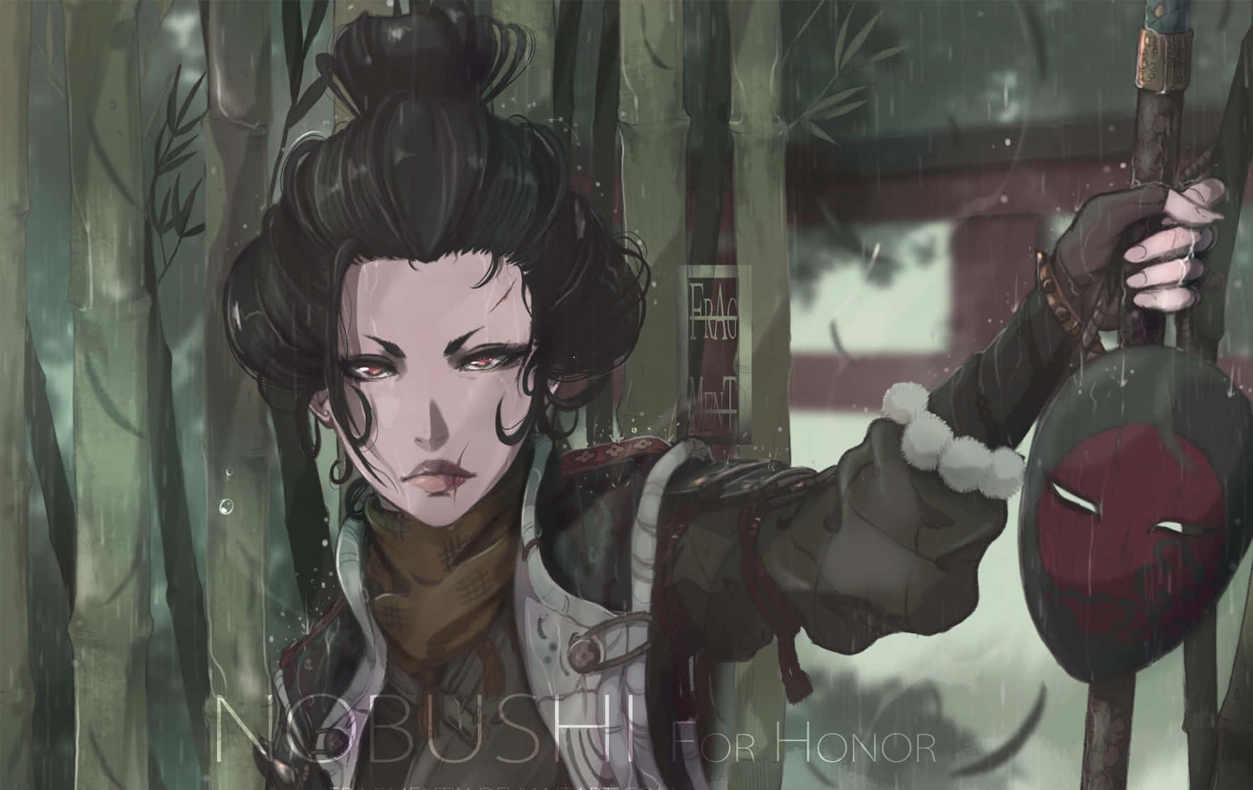 female samurai, For Honor, samurai warrior, HD Desktop Wallpaper