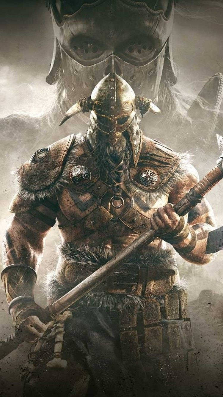 For Honor, viking raider, horned helmet, HD Phone Wallpaper