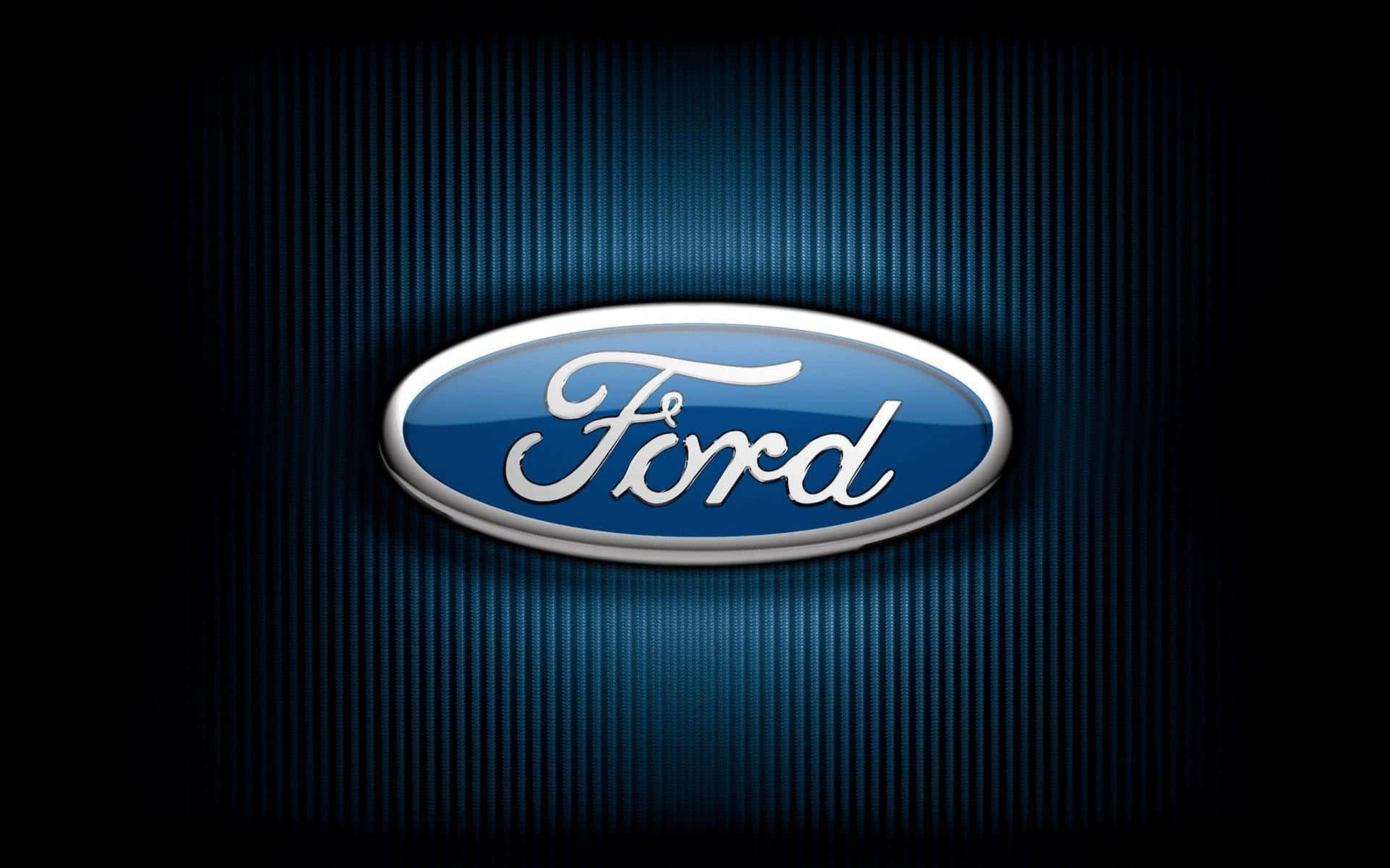 Ford, Ford Logo, blue gradient background, Full HD Desktop Wallpaper