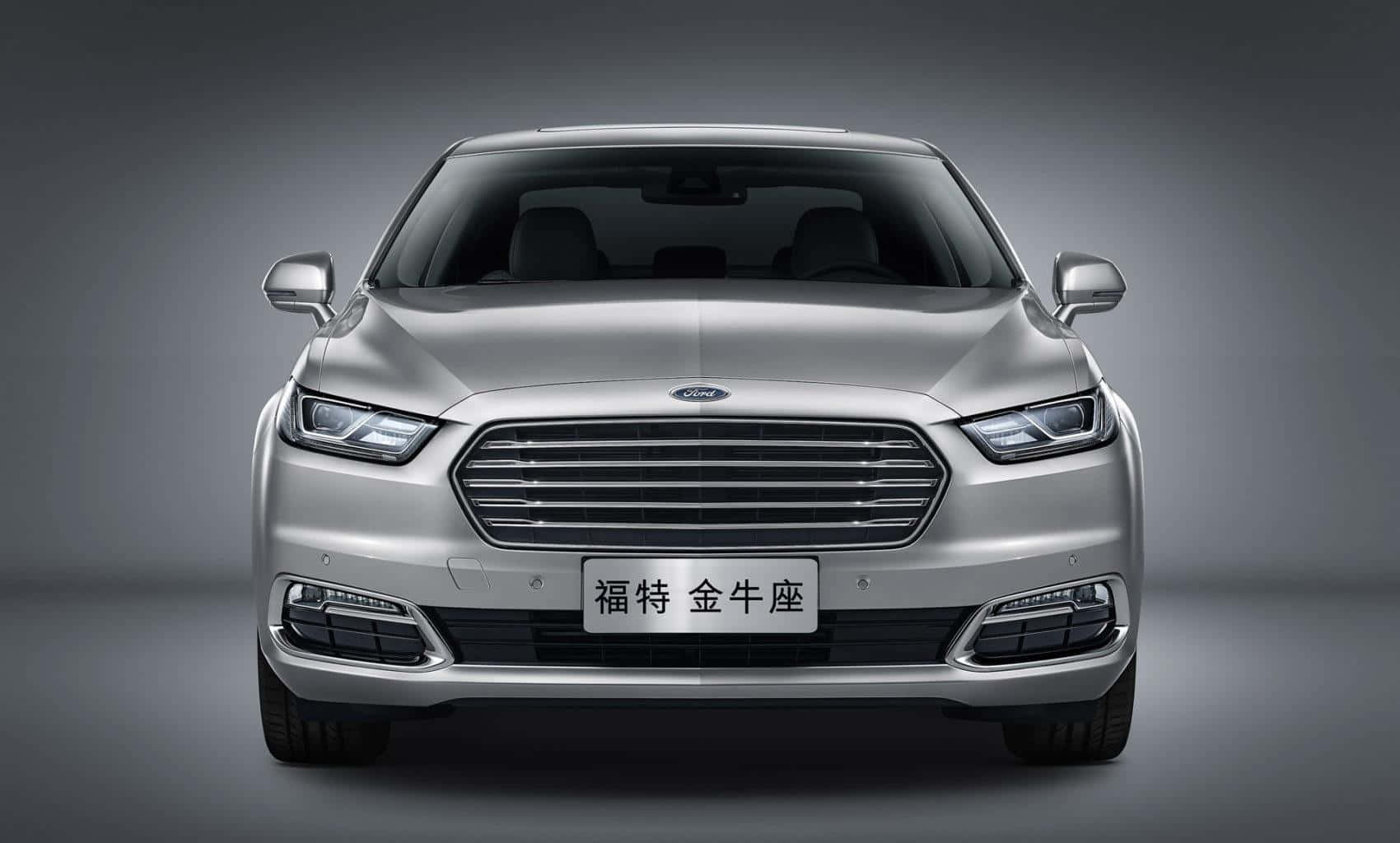 Ford Taurus, sleek silver, modern headlights, HD Desktop Wallpaper