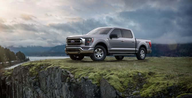 Ford F-150, 2021, pickup truck, SD Desktop Wallpaper