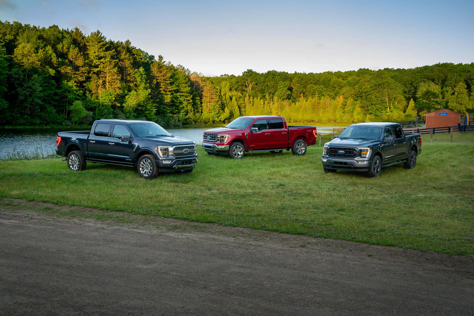 Ford F-150, 2020 Ford F-150, golden hour, HD Desktop Wallpaper