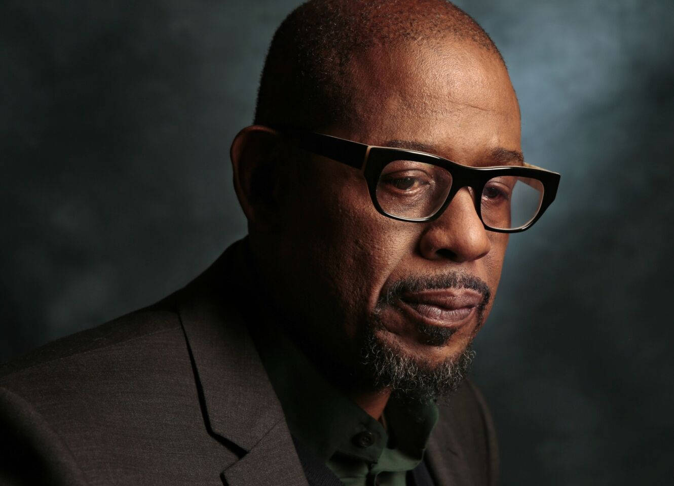 Forest Whitaker, side profile, glasses, HD Desktop Wallpaper