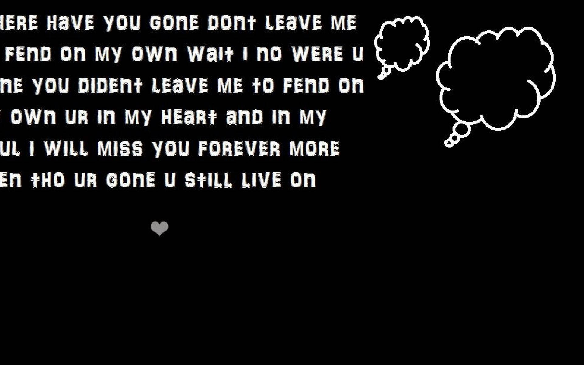 Forever Alone, black background, white pixelated text, Full HD Desktop Wallpaper