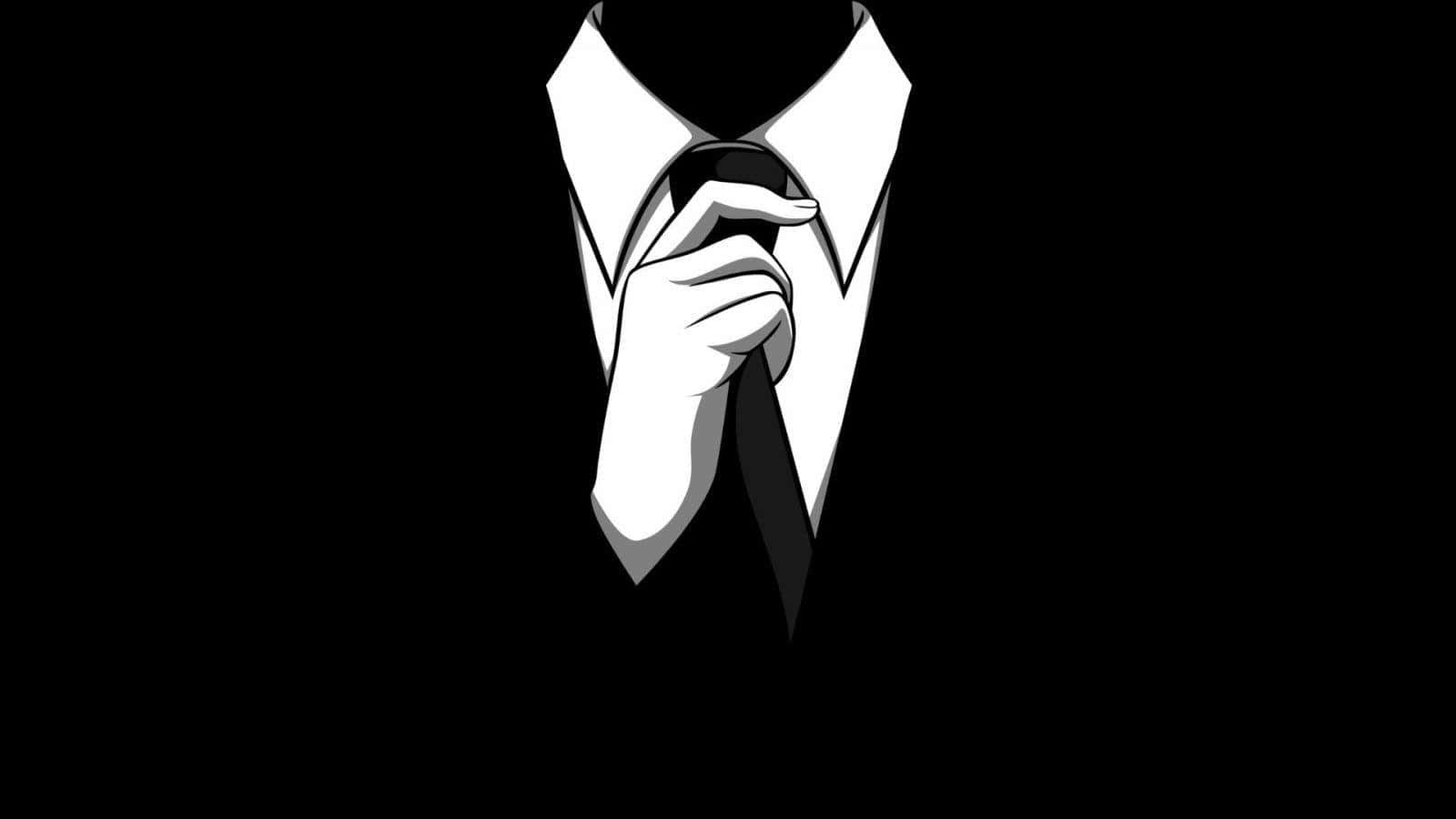 black man, formal suit, hand adjusting a tie, HD Desktop Wallpaper