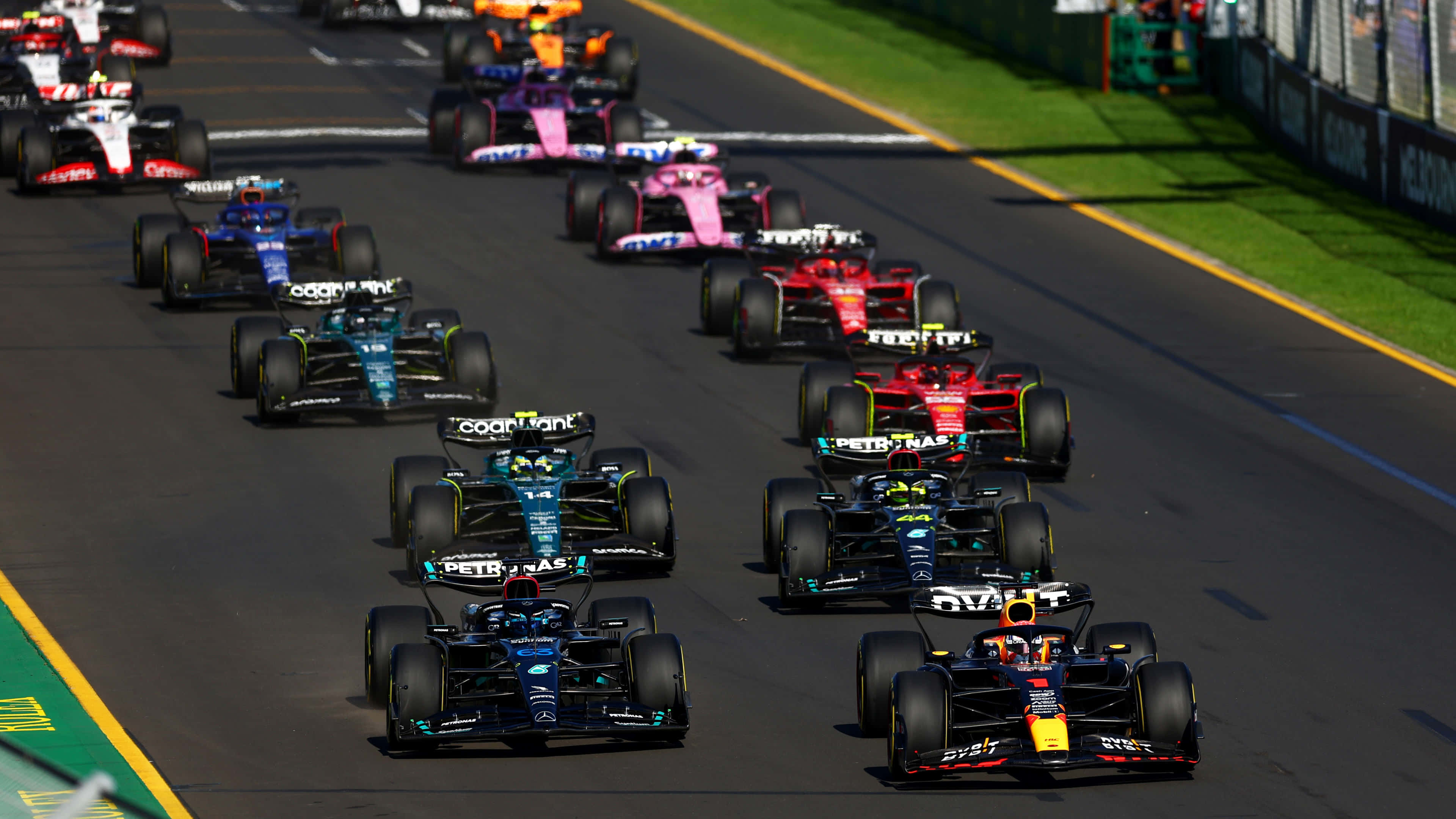 Formula 1, race, track, 4K Desktop Wallpaper