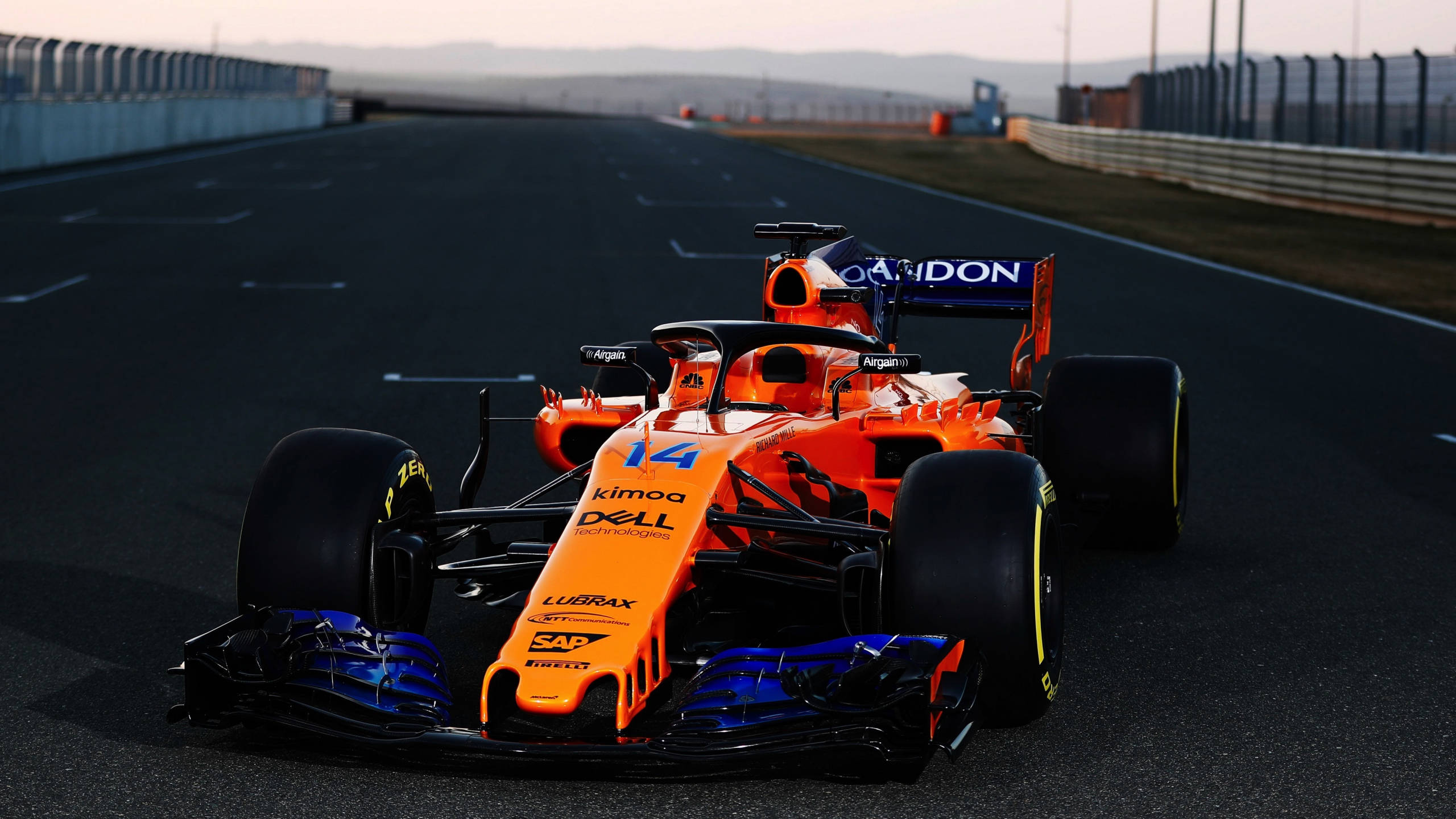 Formula 1, 2019, number 14, 2K Desktop Wallpaper
