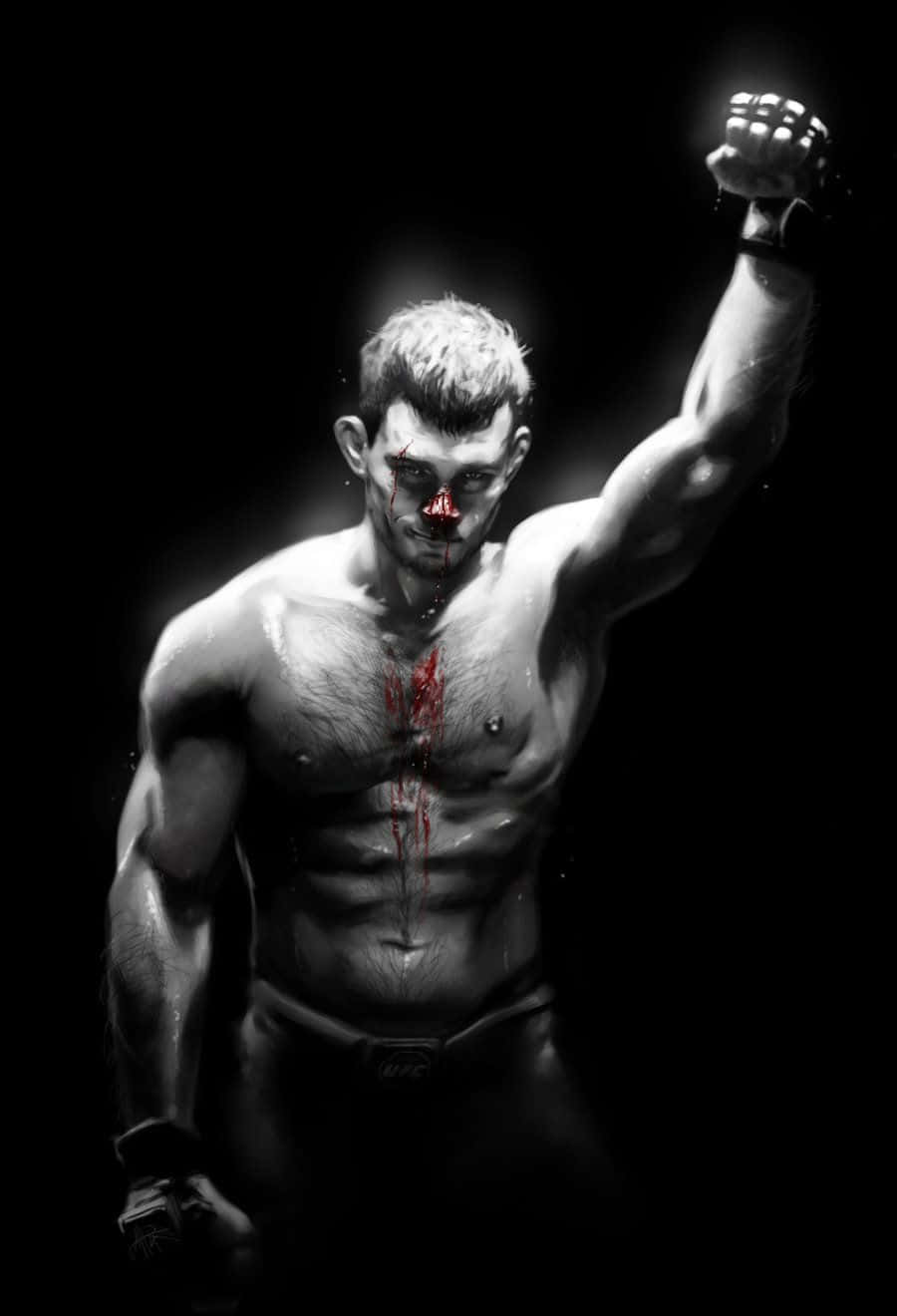 Forrest Griffin, martial arts, muscular fighter, HD Phone Wallpaper
