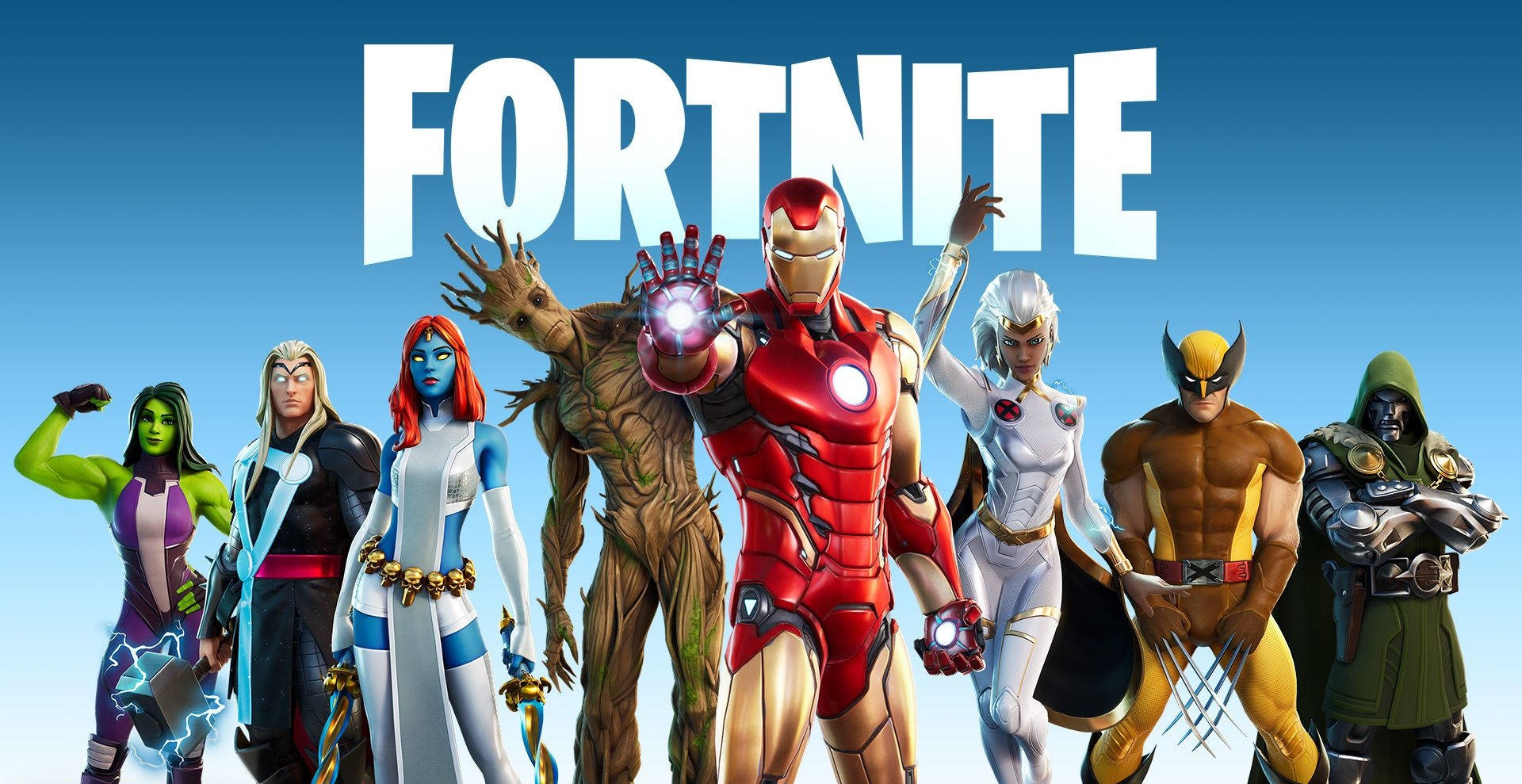 Fortnite, Chapter 2 Season 6, superhero, Full HD Desktop Wallpaper