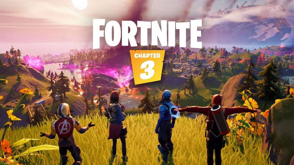 Fortnite Chapter 3, Fortnite, grassy field, SD Desktop Wallpaper