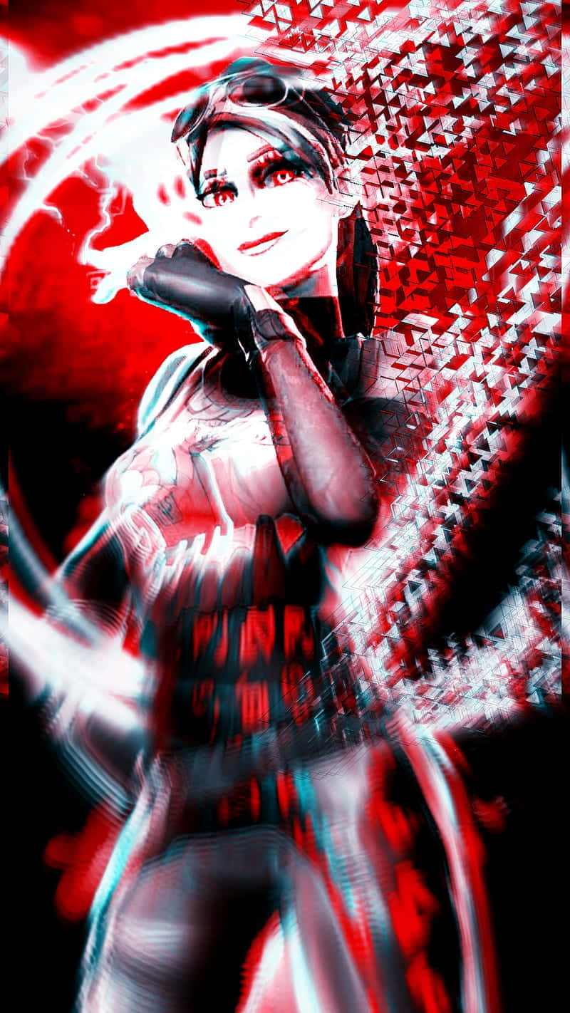 Fortnite Dark Bomber, red eyes, goggles, HD Phone Wallpaper