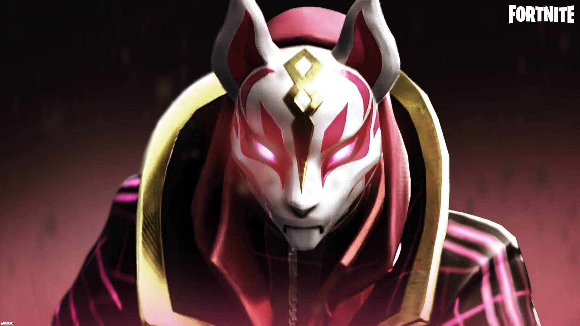 Fortnite, Drift, fox-masked, Full HD Desktop Wallpaper