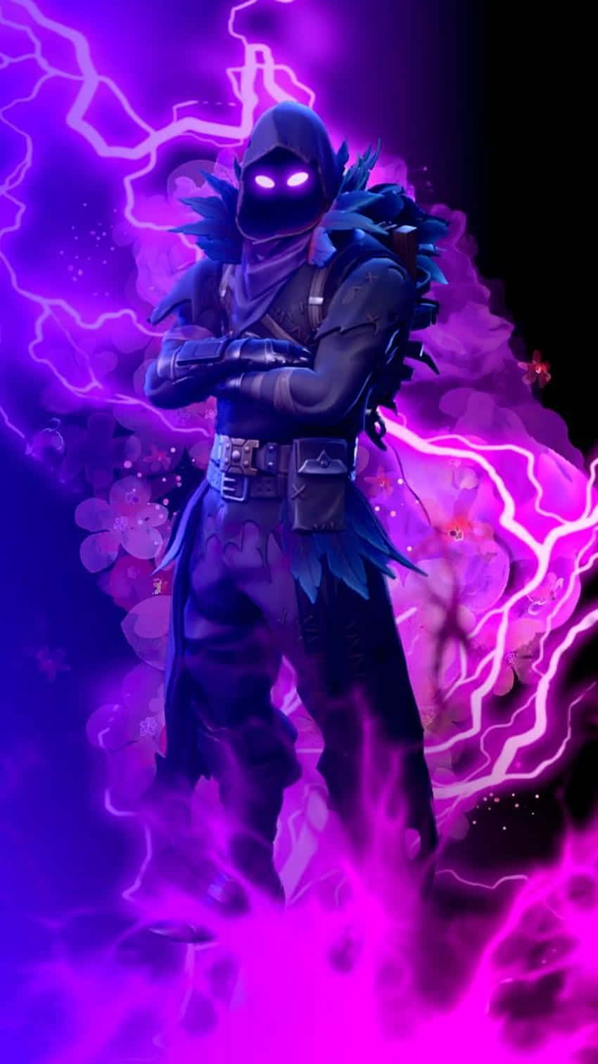 Fortnite Galaxy, masked warrior, dark armor, HD Phone Wallpaper