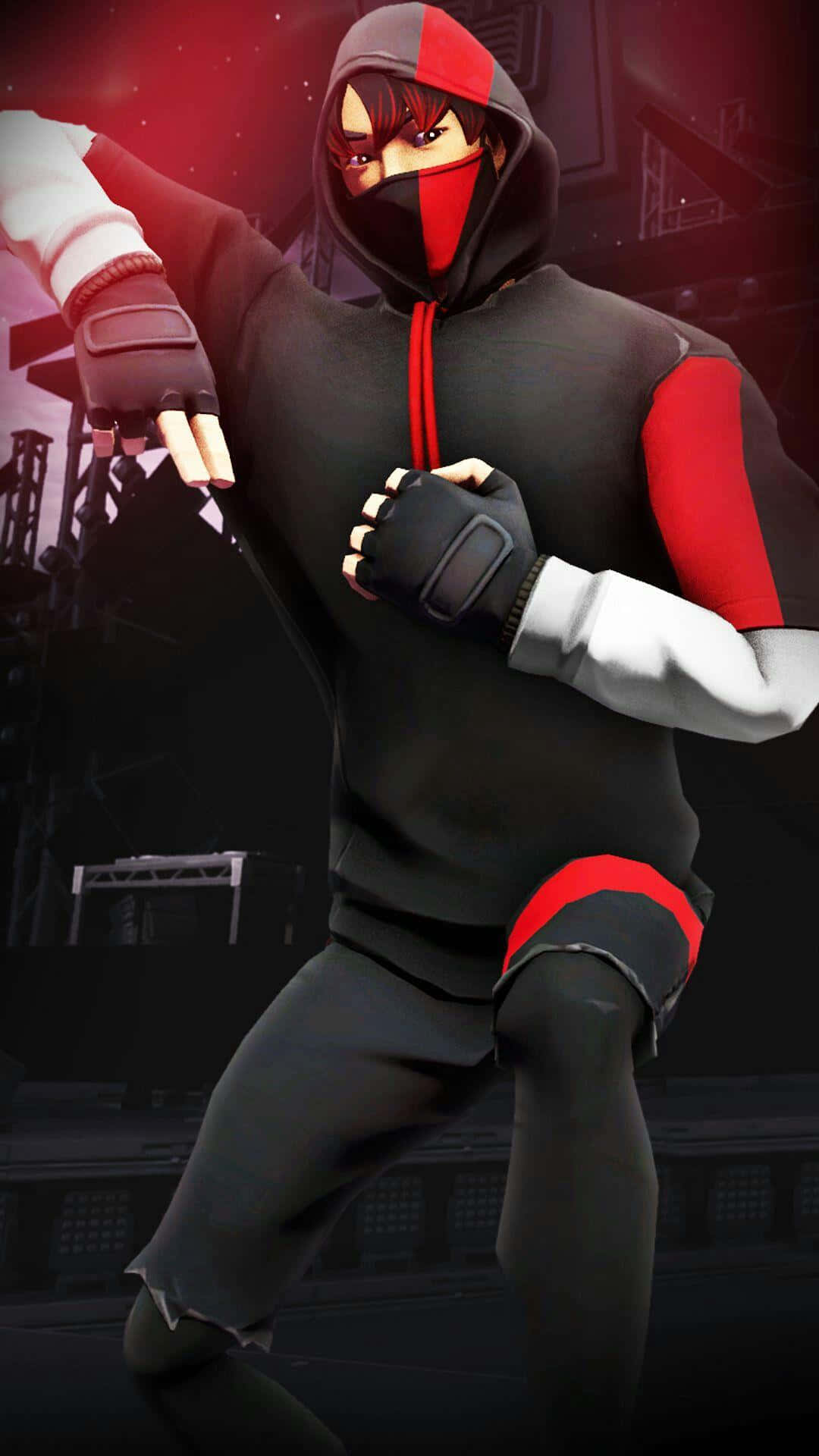 Ikonik Skin, Fortnite, anime ninja, Full HD Phone Wallpaper