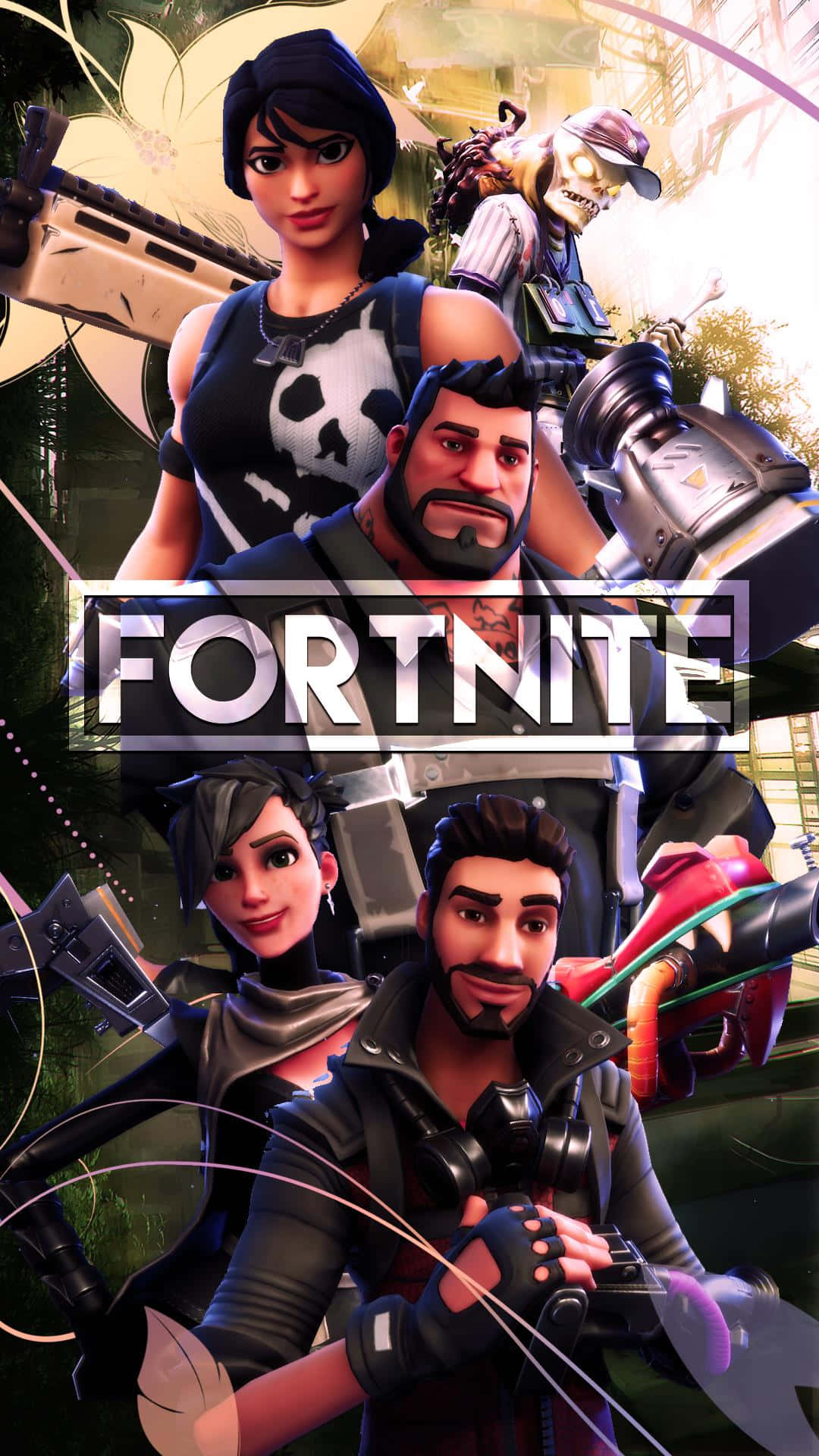 Fortnite, iPhone, Fortnite characters, Full HD Phone Wallpaper