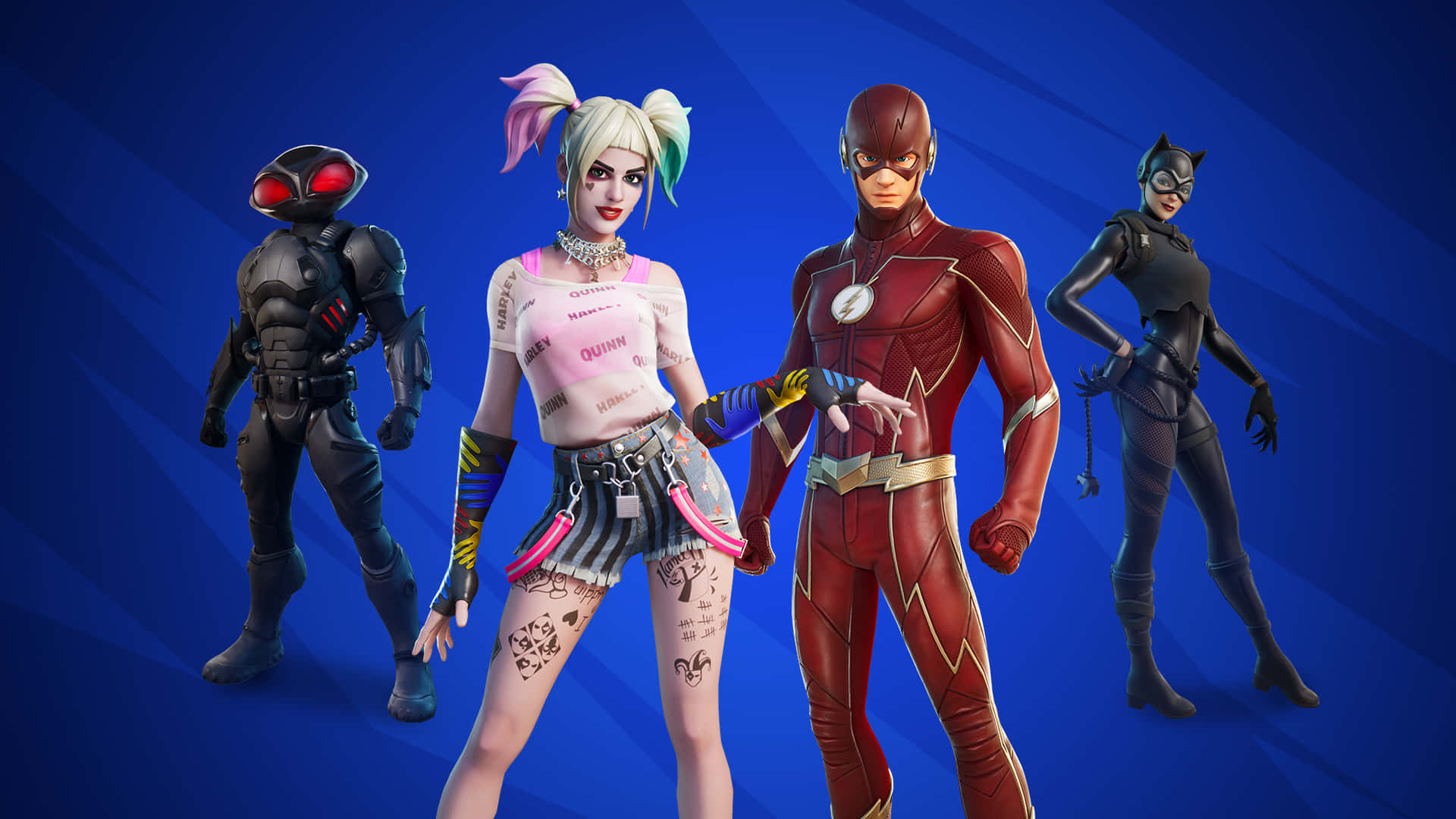 Fortnite Manic Skin, superheroes, villains, Full HD Desktop Wallpaper