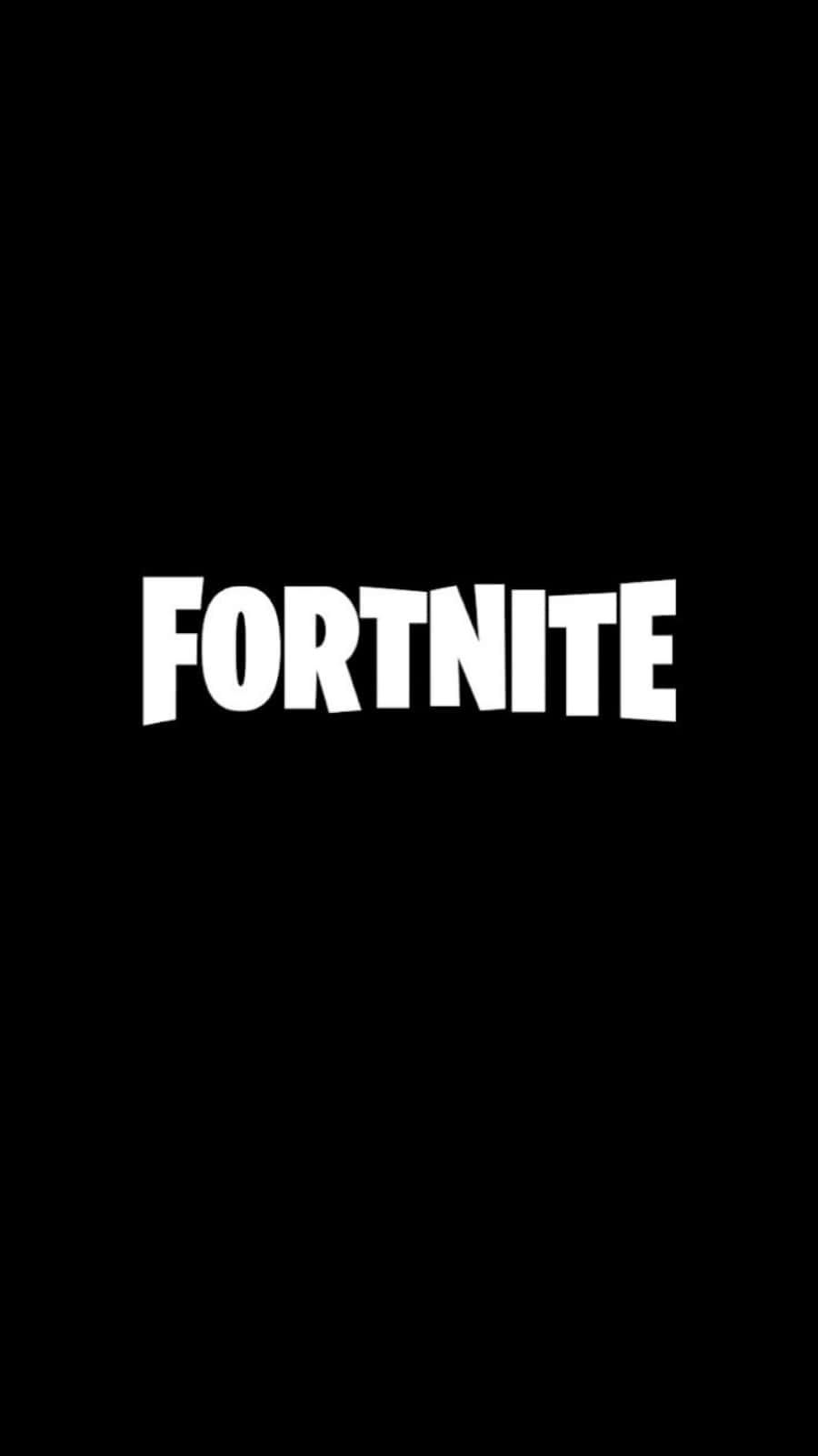 Fortnite, white, black, HD Phone Wallpaper