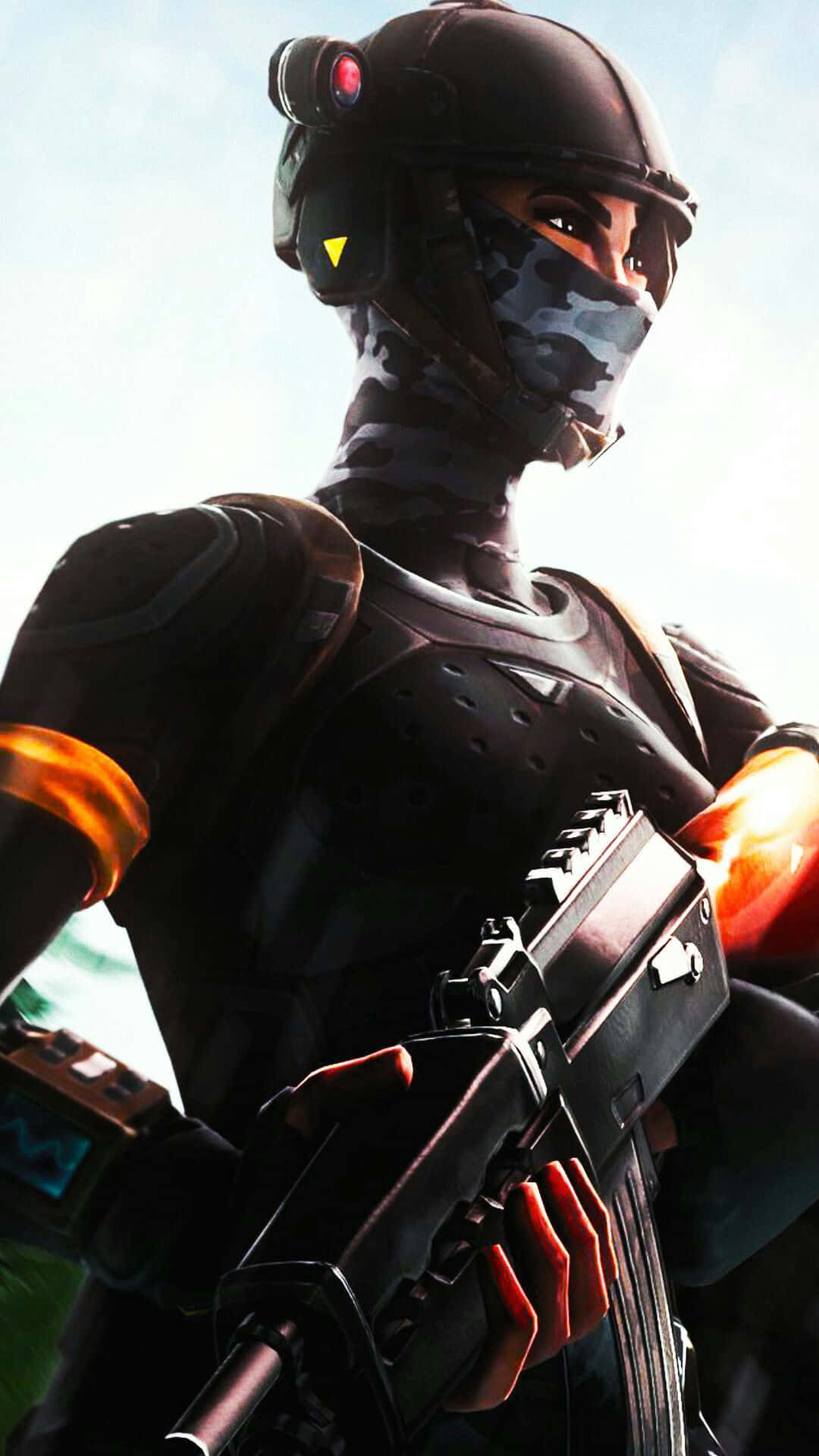Fortnite, soldier, tactical gear, Full HD Phone Wallpaper