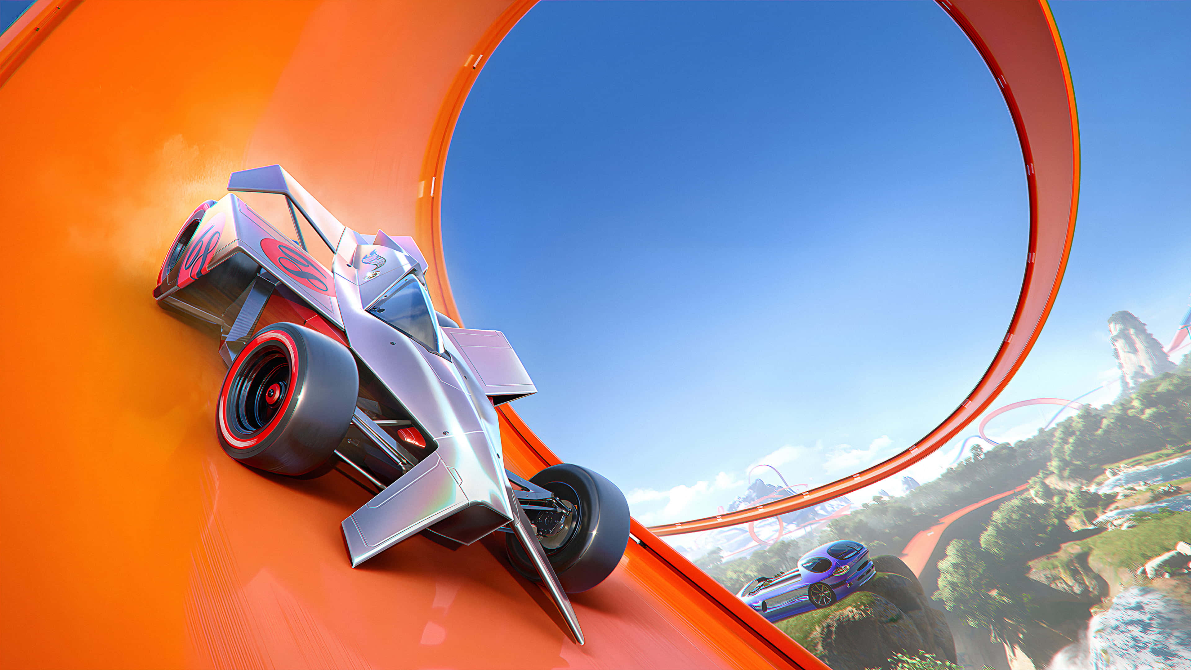 Forza Horizon 5, 4K, silver, 4K Desktop Wallpaper