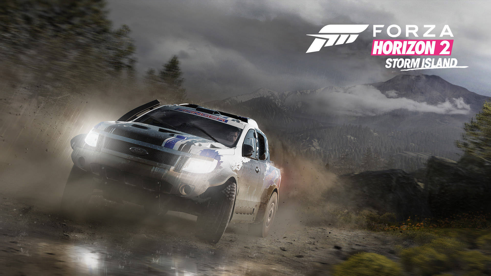 Dirt Road, Forza Horizon, rally car, Full HD Desktop Wallpaper