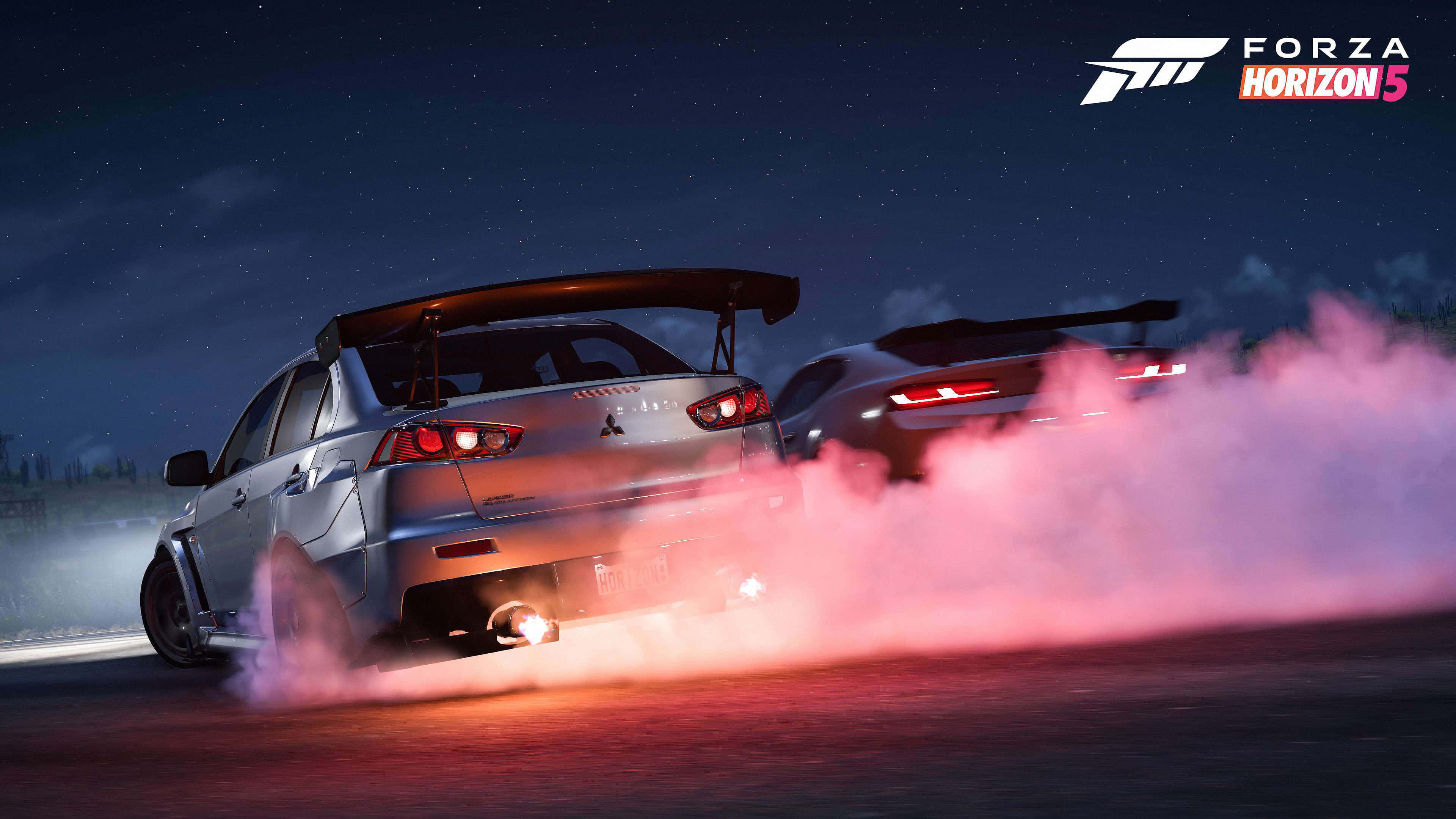 Forza Horizon 5, sports cars, drift, 4K Desktop Wallpaper