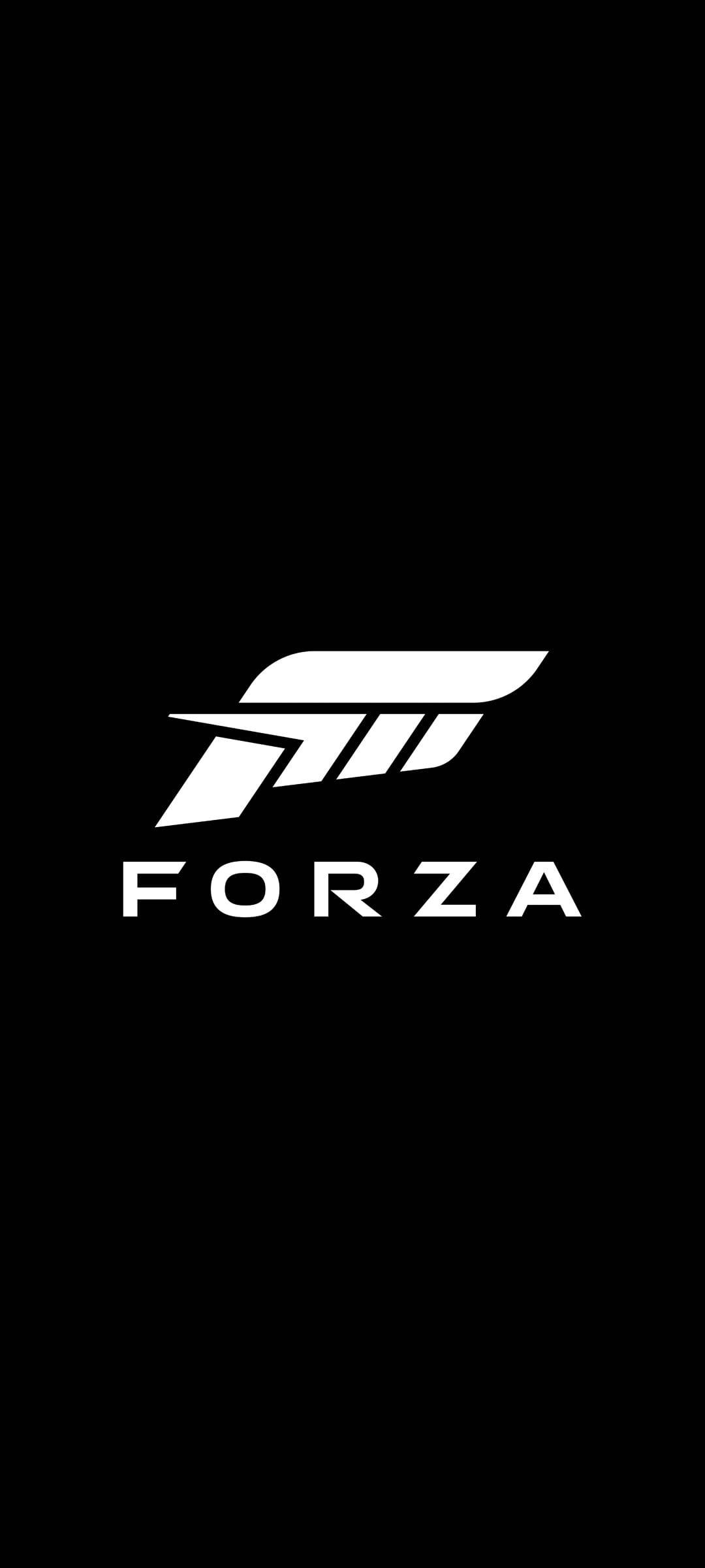 Forza iPhone, black, white, Full HD Phone Wallpaper