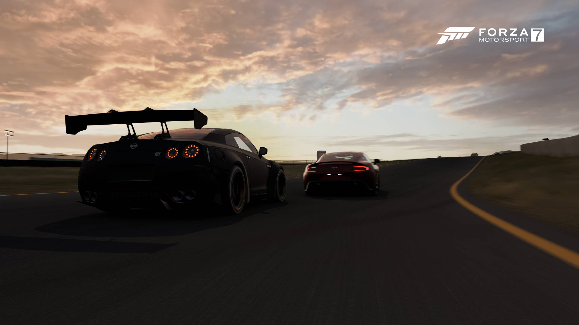 Forza Motorsport 7, sports cars, winding road, Full HD Desktop Wallpaper