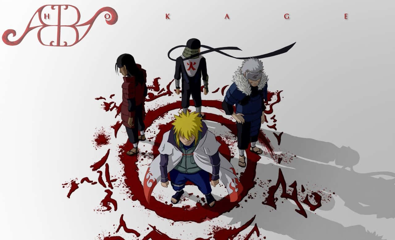 Fourth Hokage, Minato Namikaze, Hidden Leaf Village, HD Desktop Wallpaper