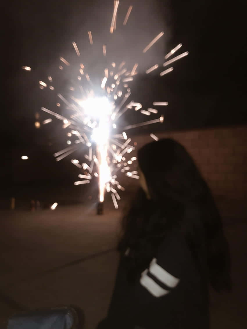 Fourth Of July Aesthetic, sparkler, firework, SD Phone Wallpaper