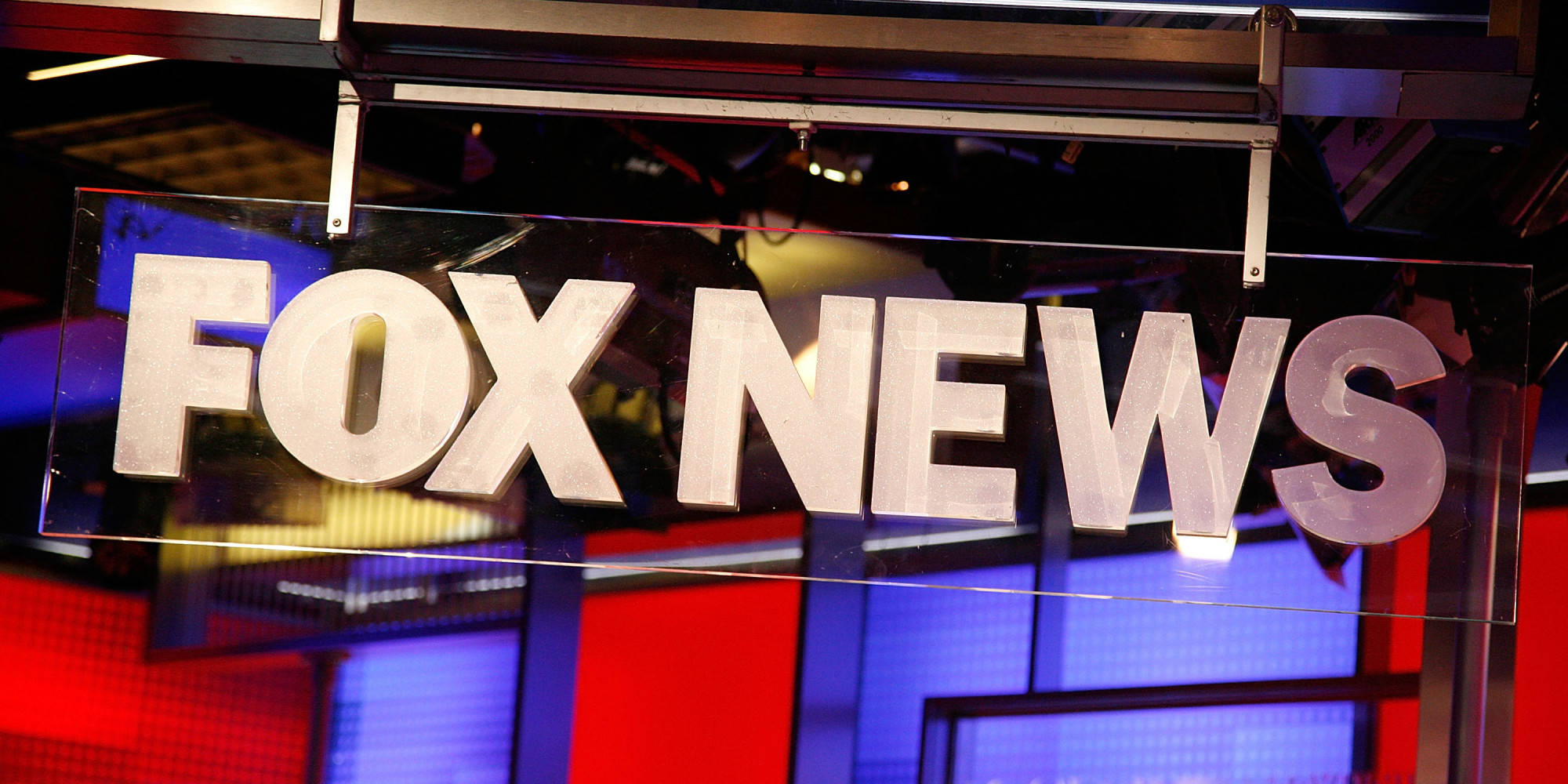 FOX NEWS, glowing, studio, Full HD Desktop Wallpaper
