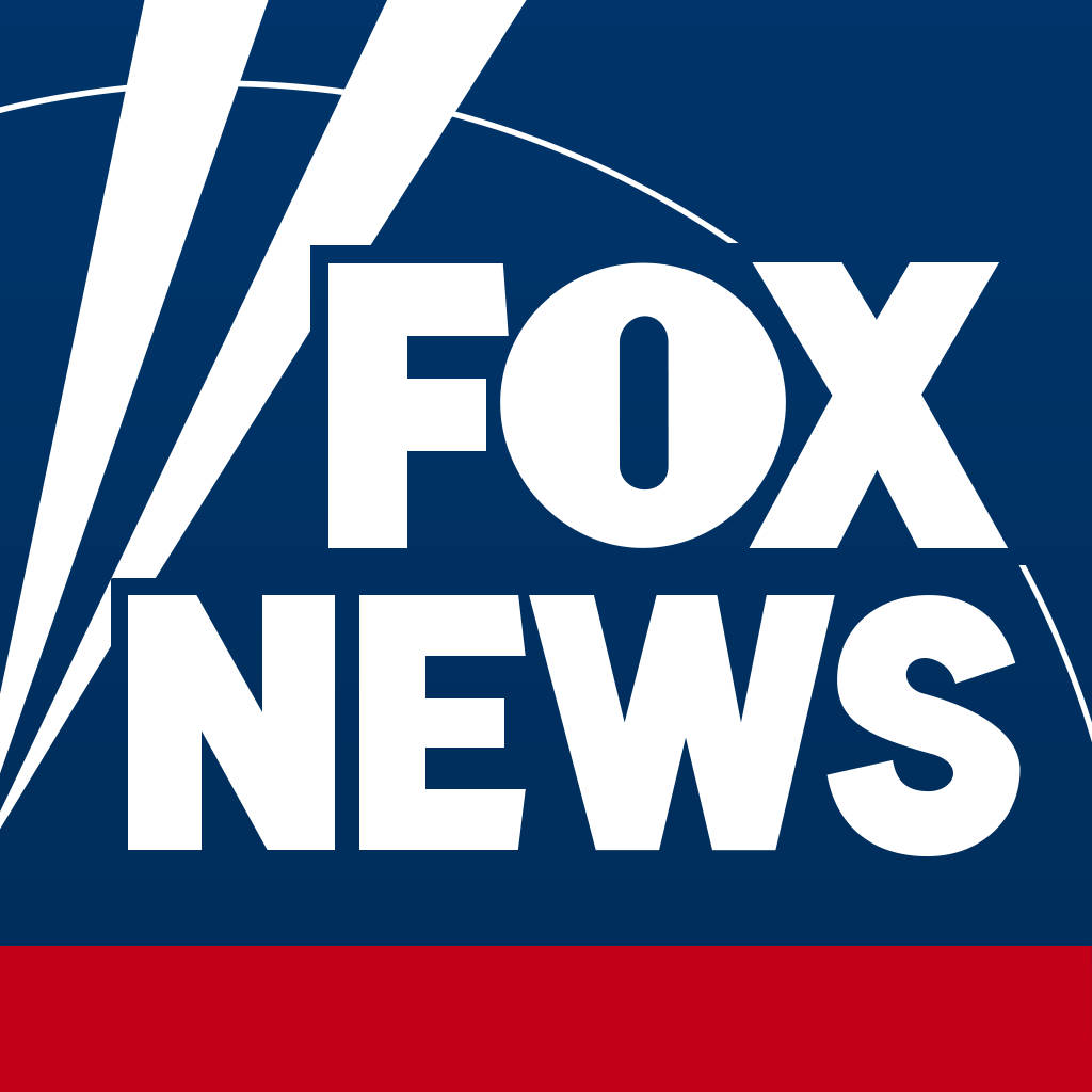 Fox News, white, deep blue, SD Desktop Wallpaper