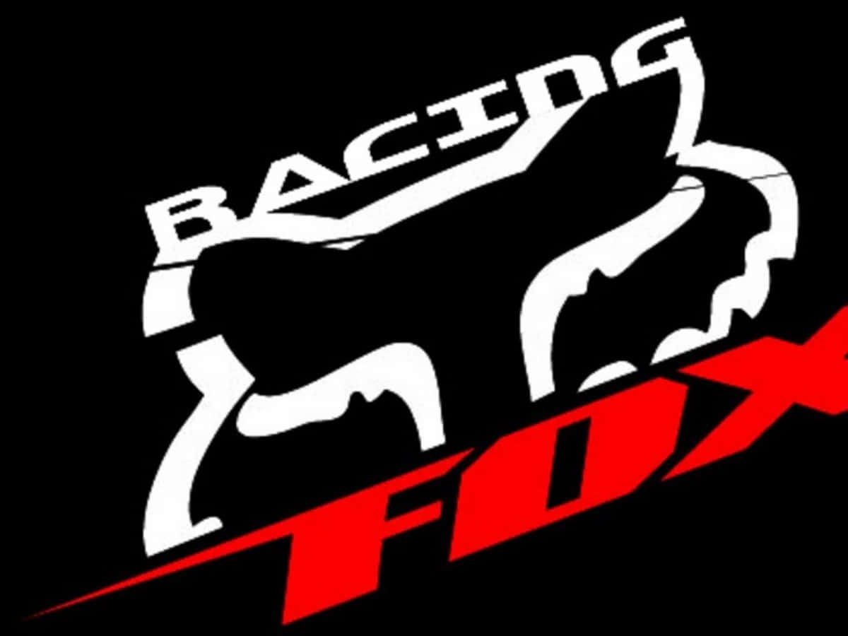 Fox Racing, racing fox logo, black background, SD Desktop Wallpaper