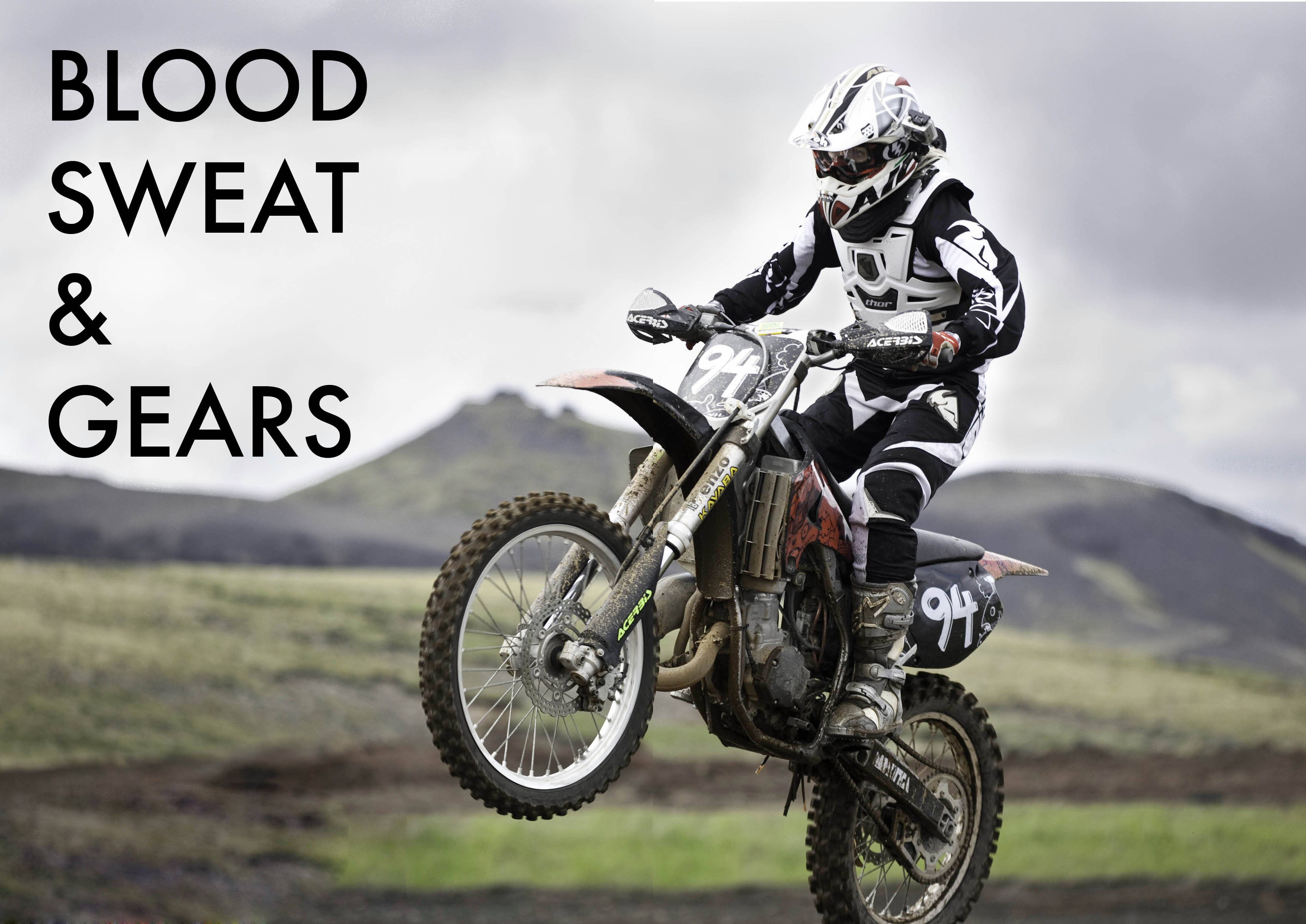 Fox Racing, dirt bike, motocross rider, 4K Desktop Wallpaper